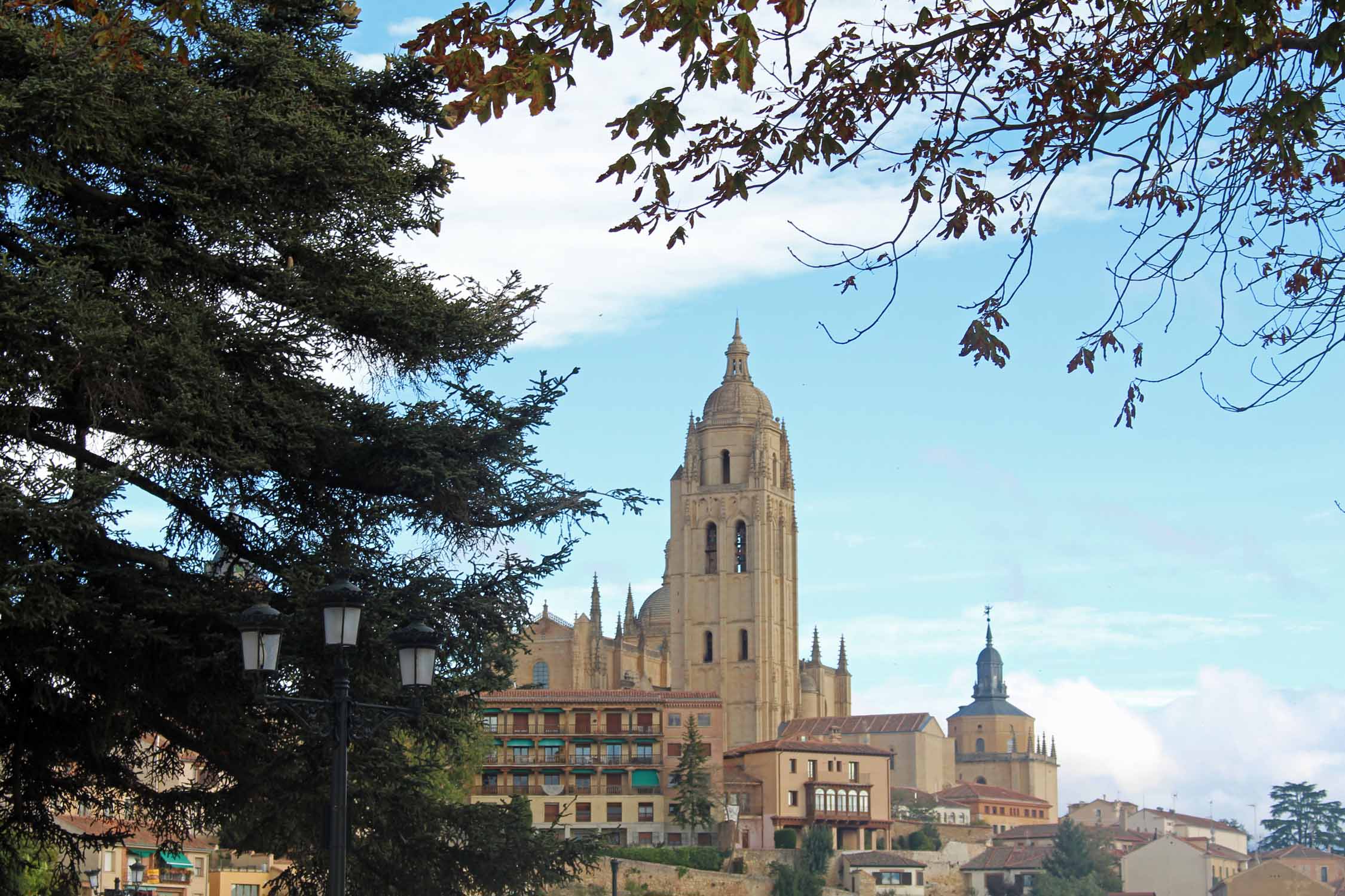 Ségovie, cathédrale, vue