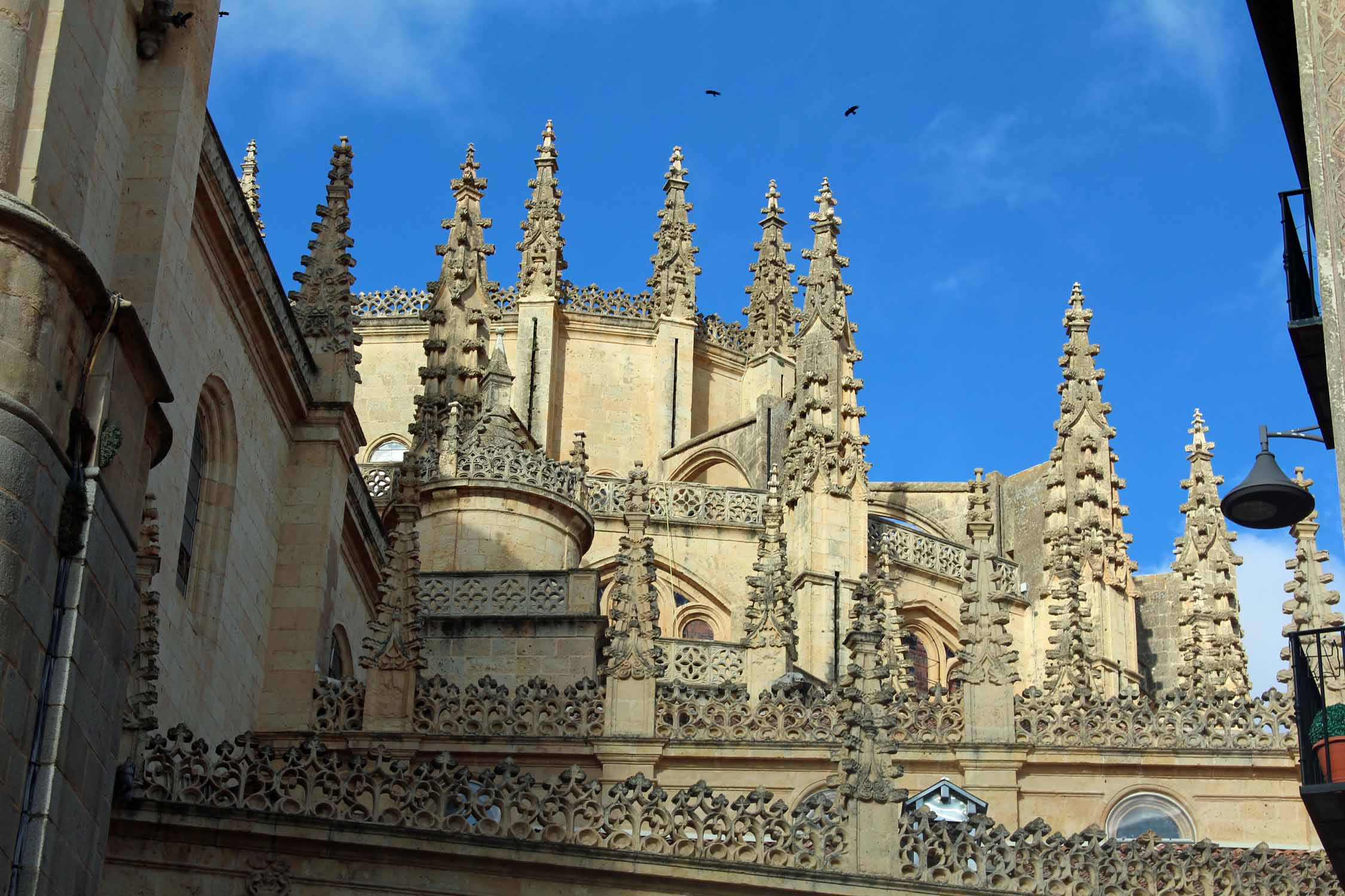 Ségovie, cathédrale, pointes