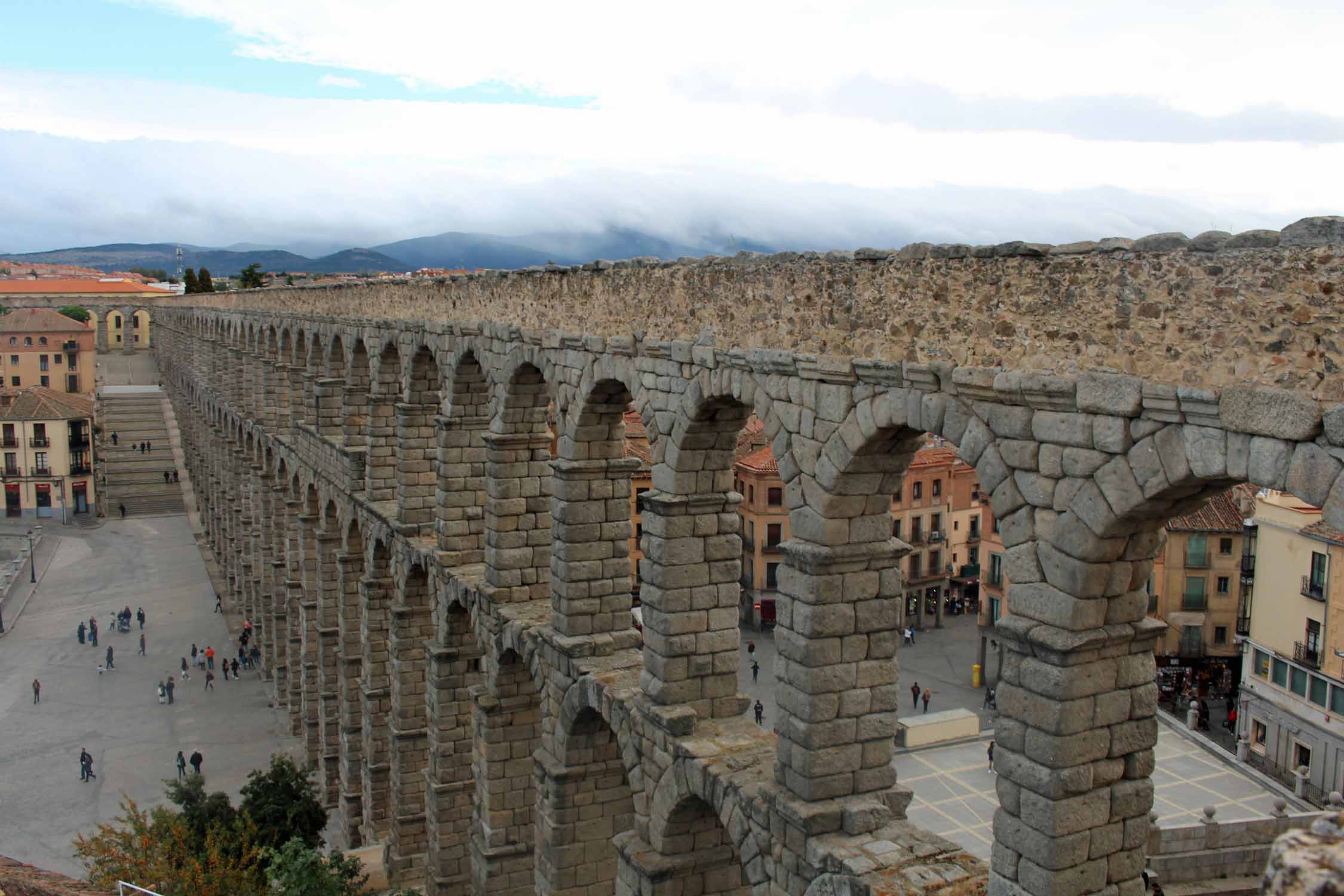 Aqueduc romain de Ségovie, mirador