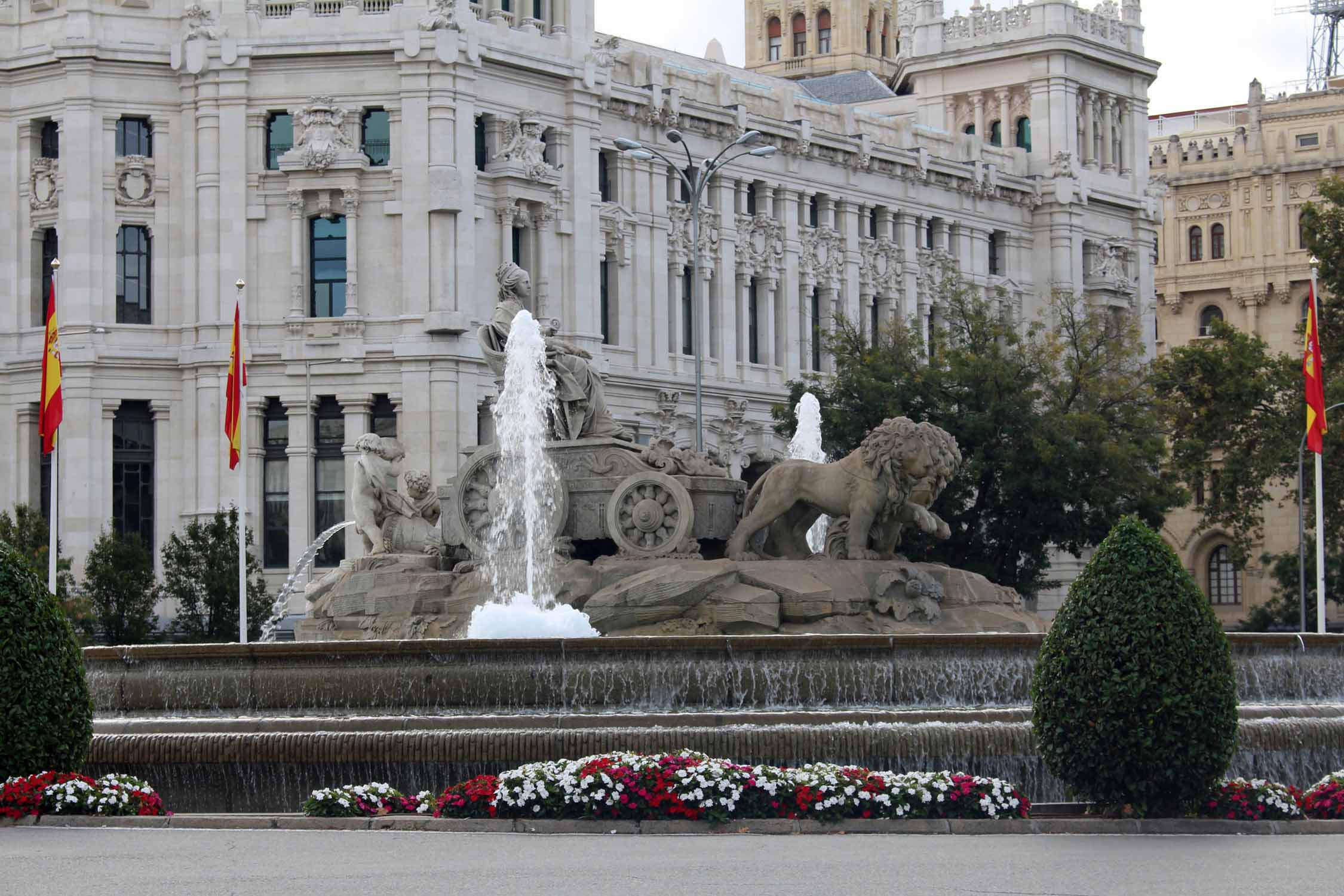 Madrid, fontaine place de Cybèle