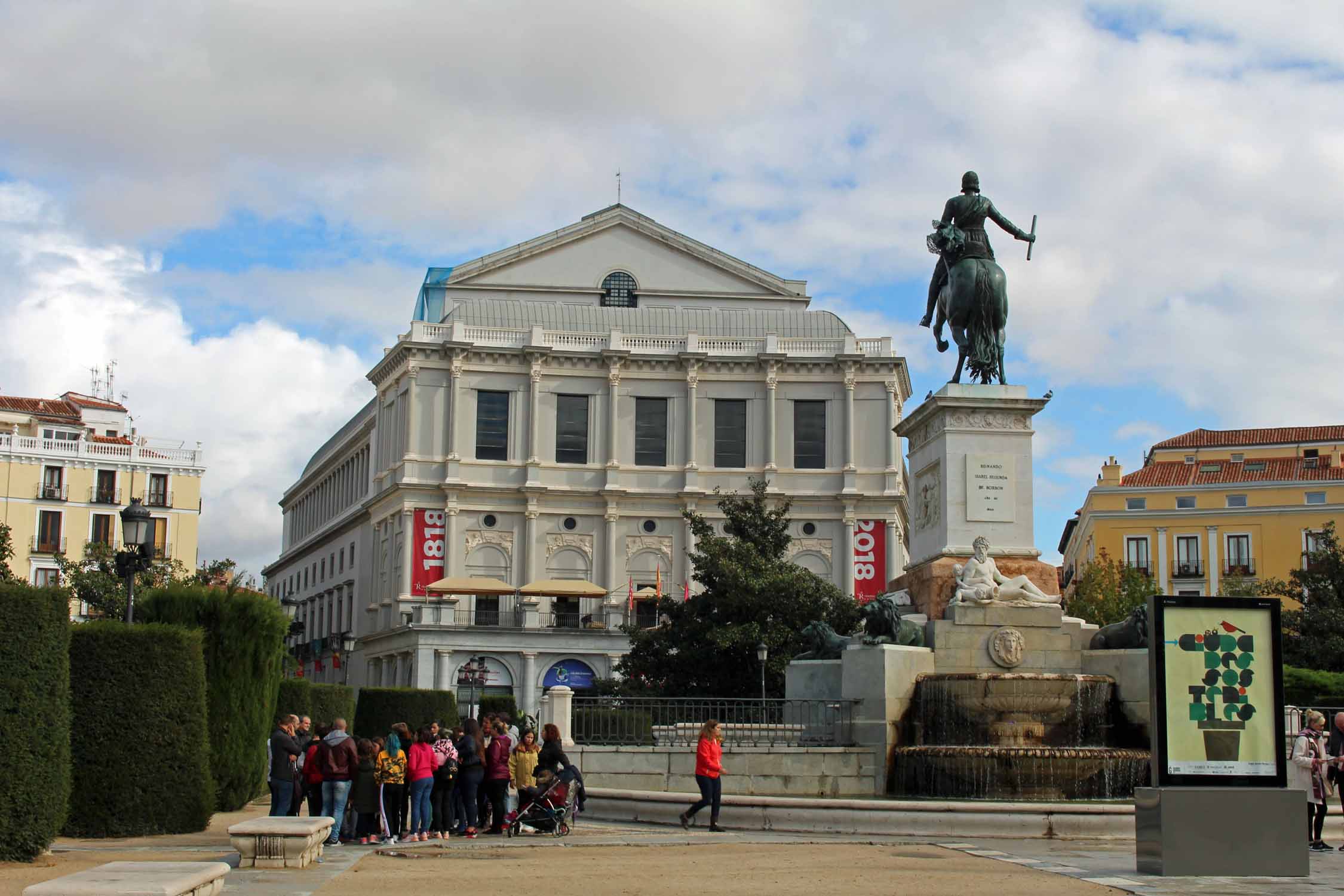 Madrid, théâtre royal Philippe IV