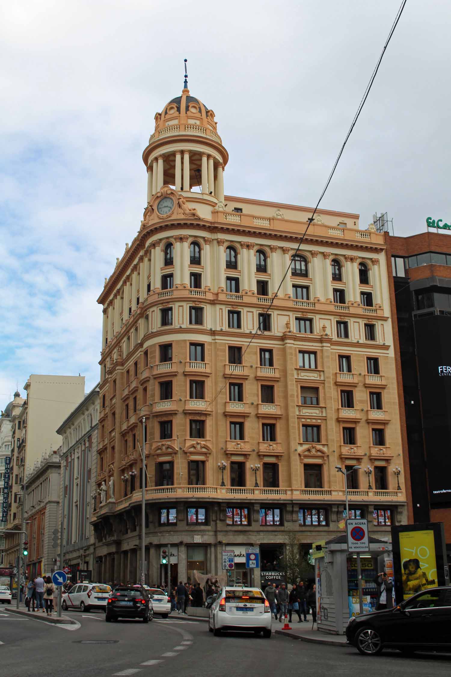 Madrid, Gran Via place de Callao