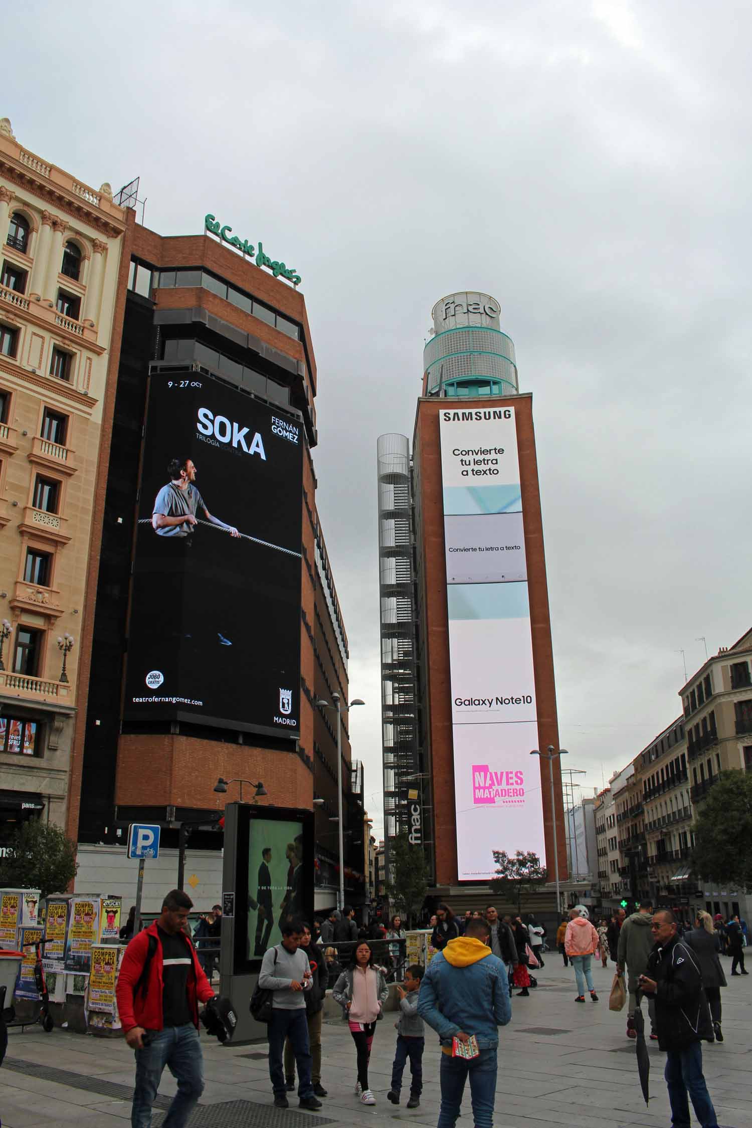 Madrid, place de Callao