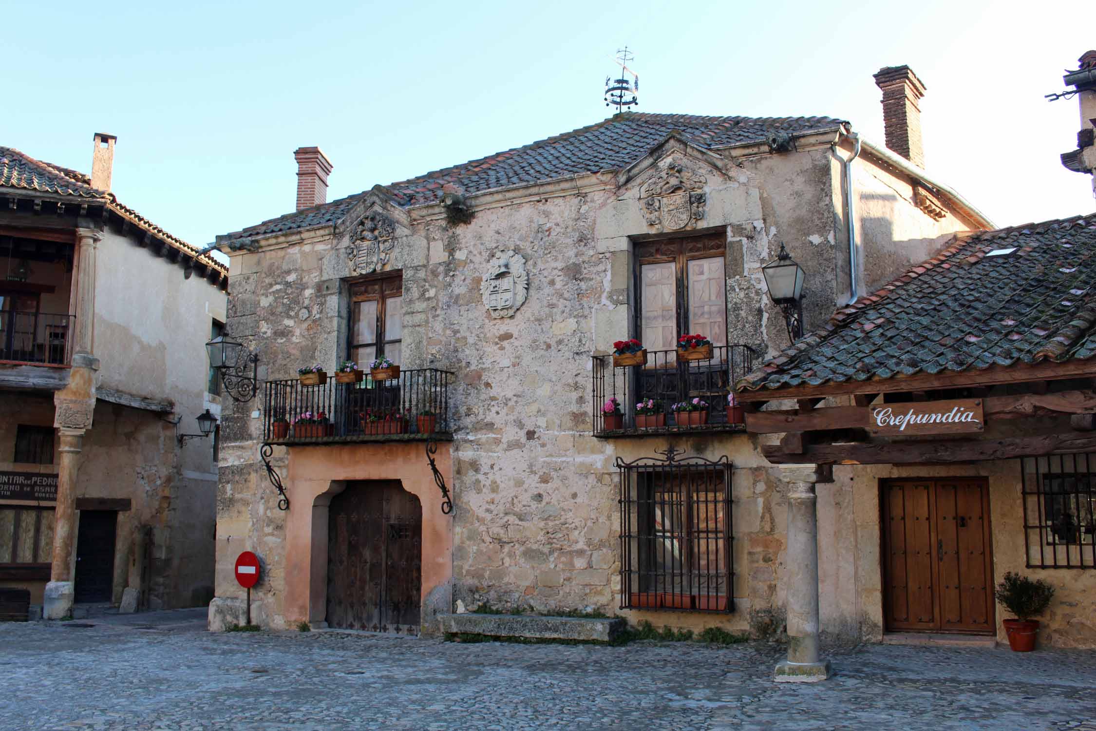 Pedraza, maison typique