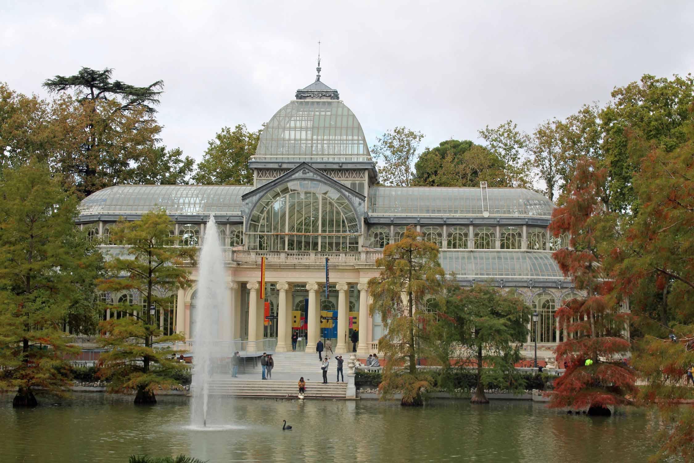 Espagne, Madrid, Palacio de Cristal