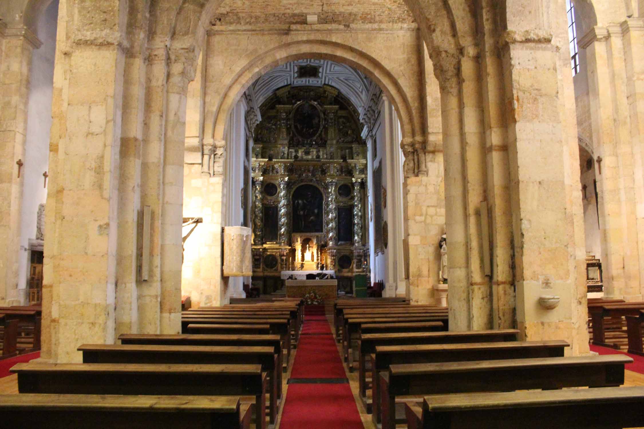 Ségovie, église Saint-Martin, nef