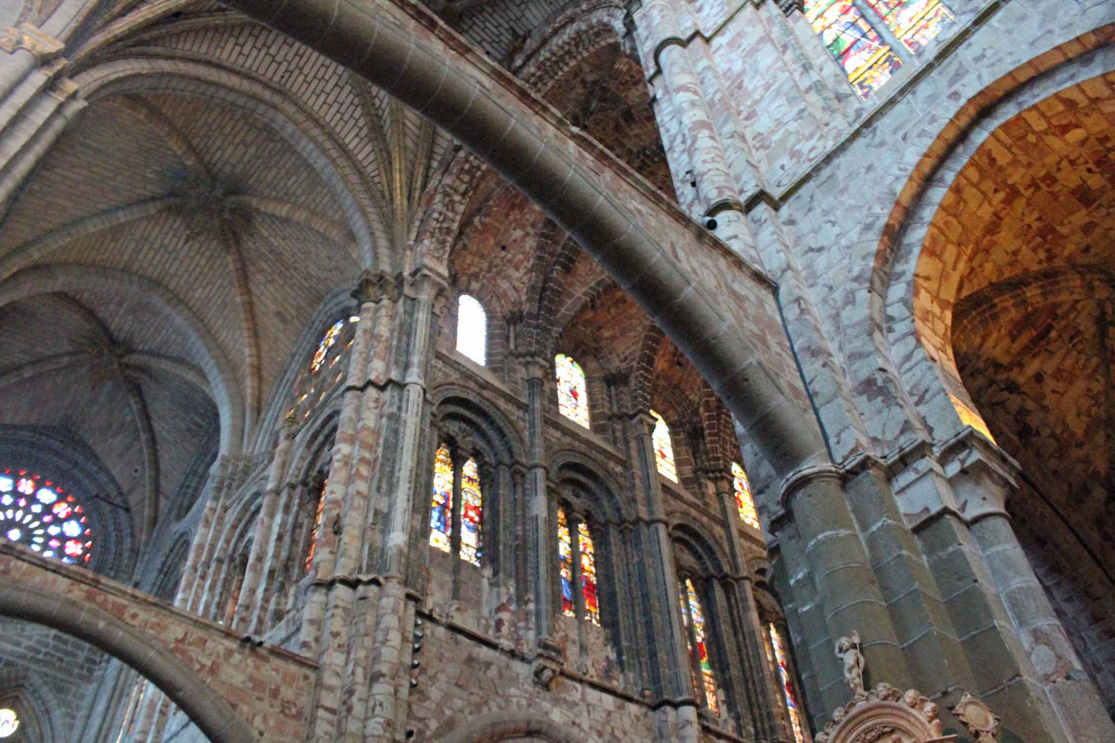 Avila, cathédrale gothique, intérieur