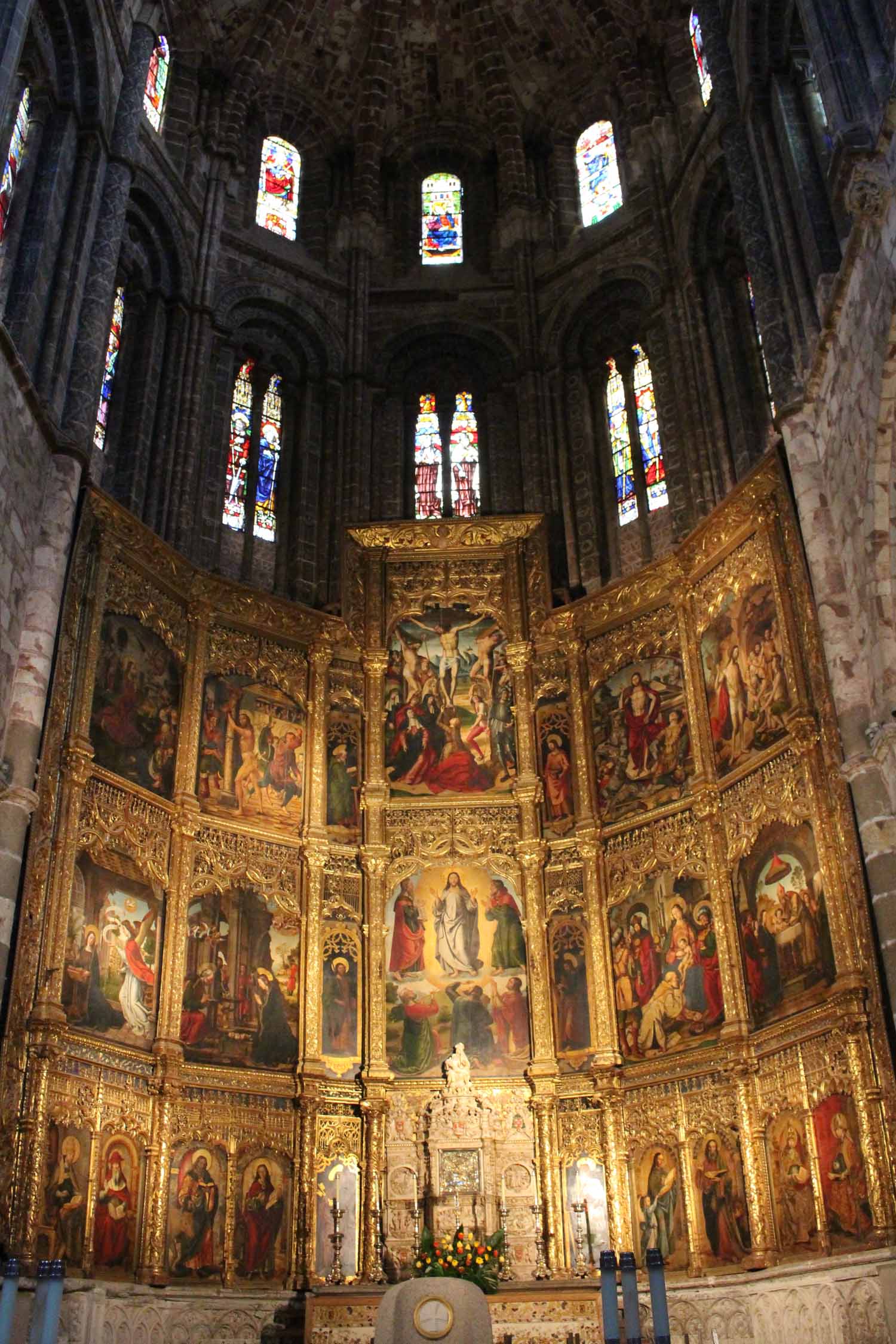 Avila, cathédrale, retable