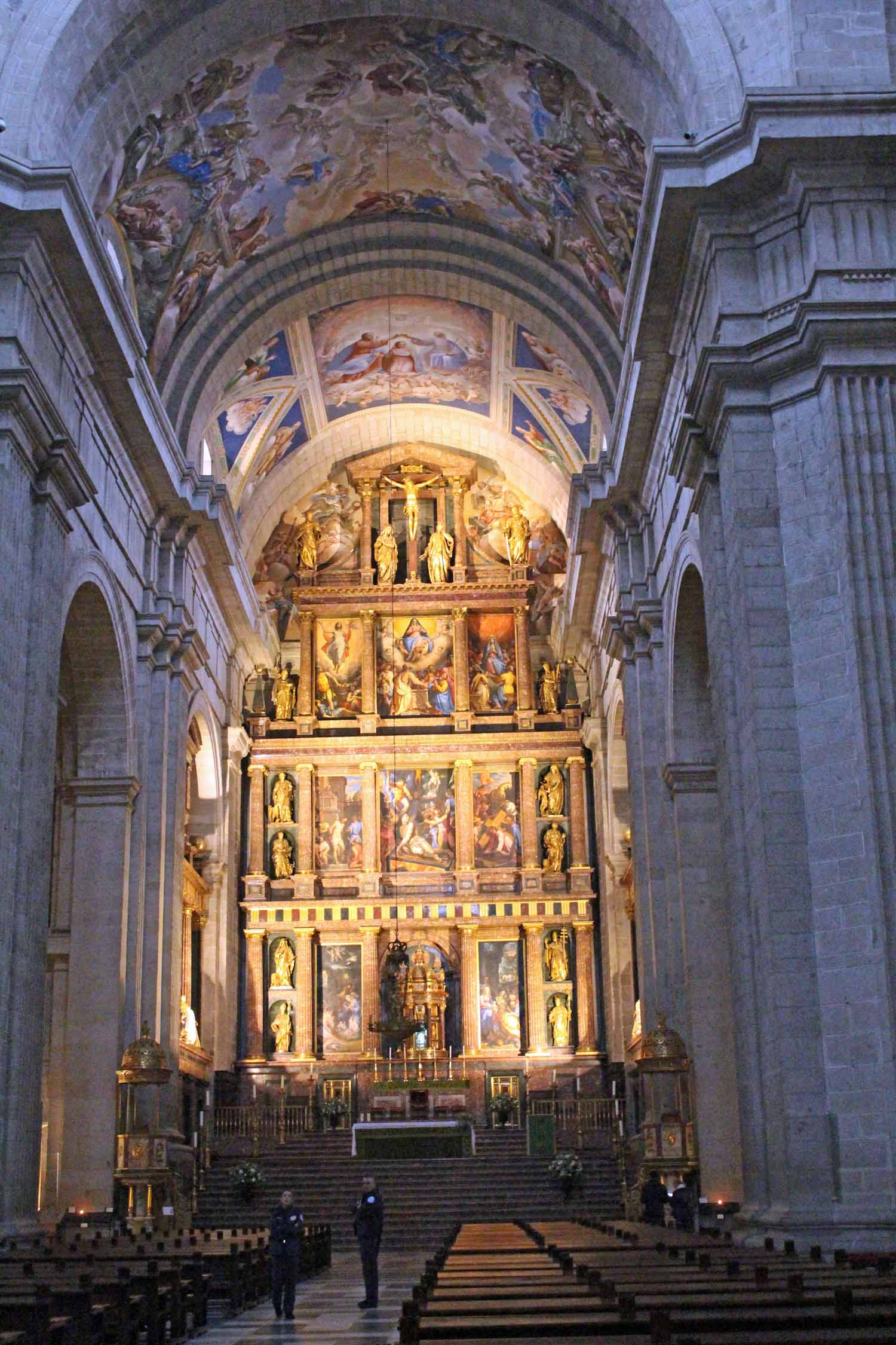 L'Escurial, site royal, retable, basilique