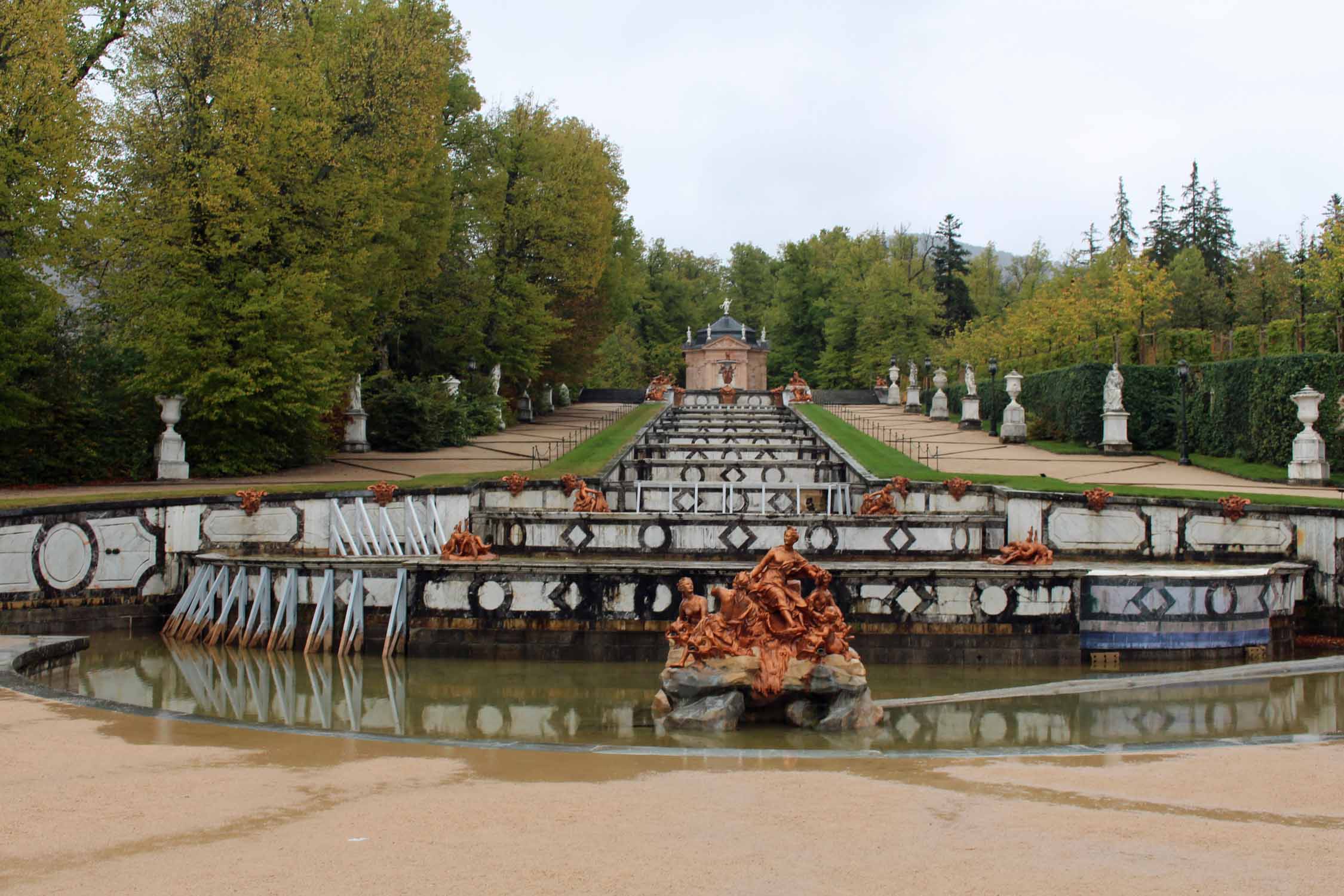 Palais royal de la Granja de San Ildefonso, parc