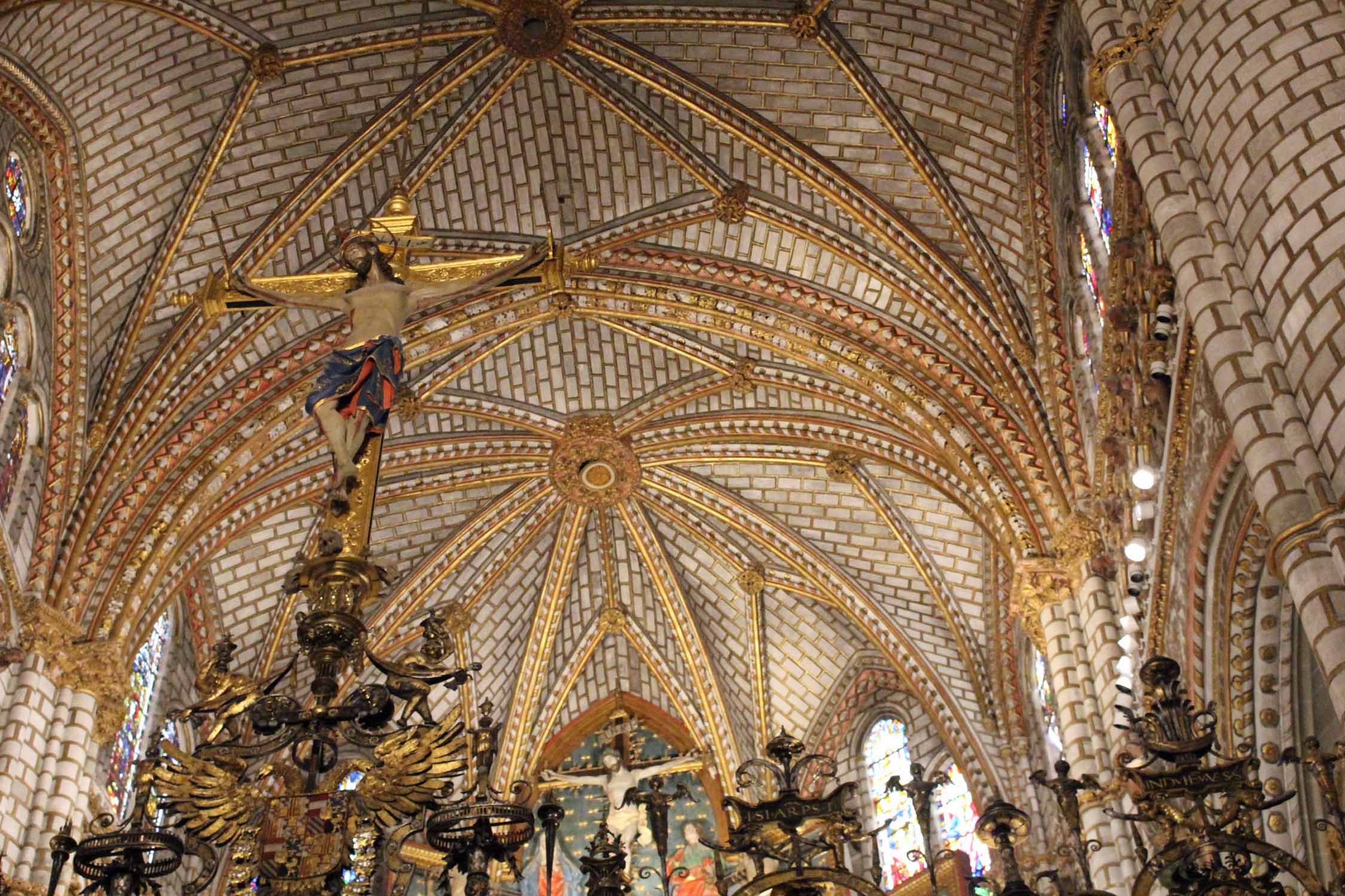Tolède, cathédrale Sainte-Marie, intérieur