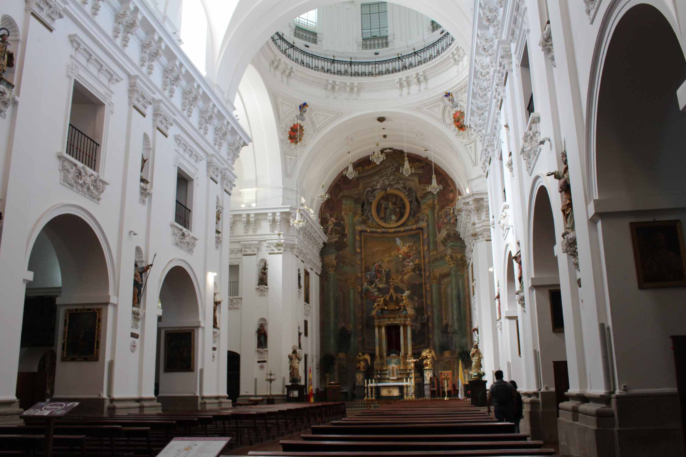 Tolède, église des Jésuites, intérieur