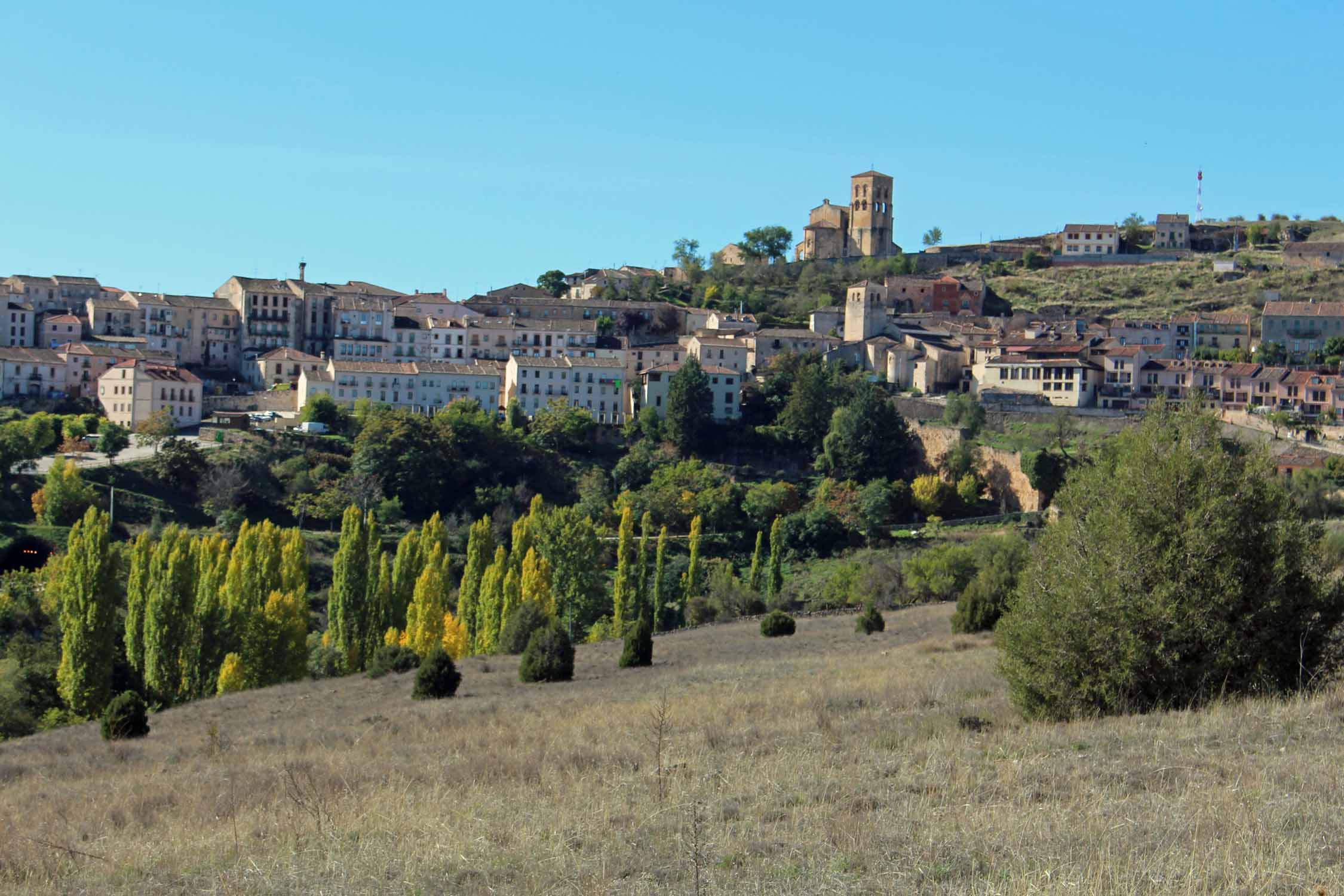 Sepulveda, beau village, paysage