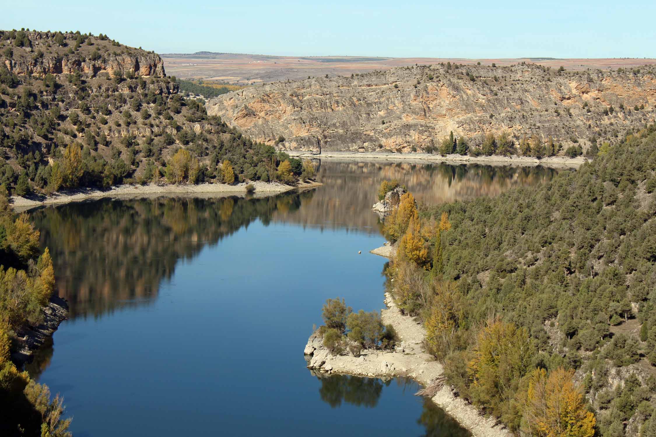 Rivière Duraton, paysage