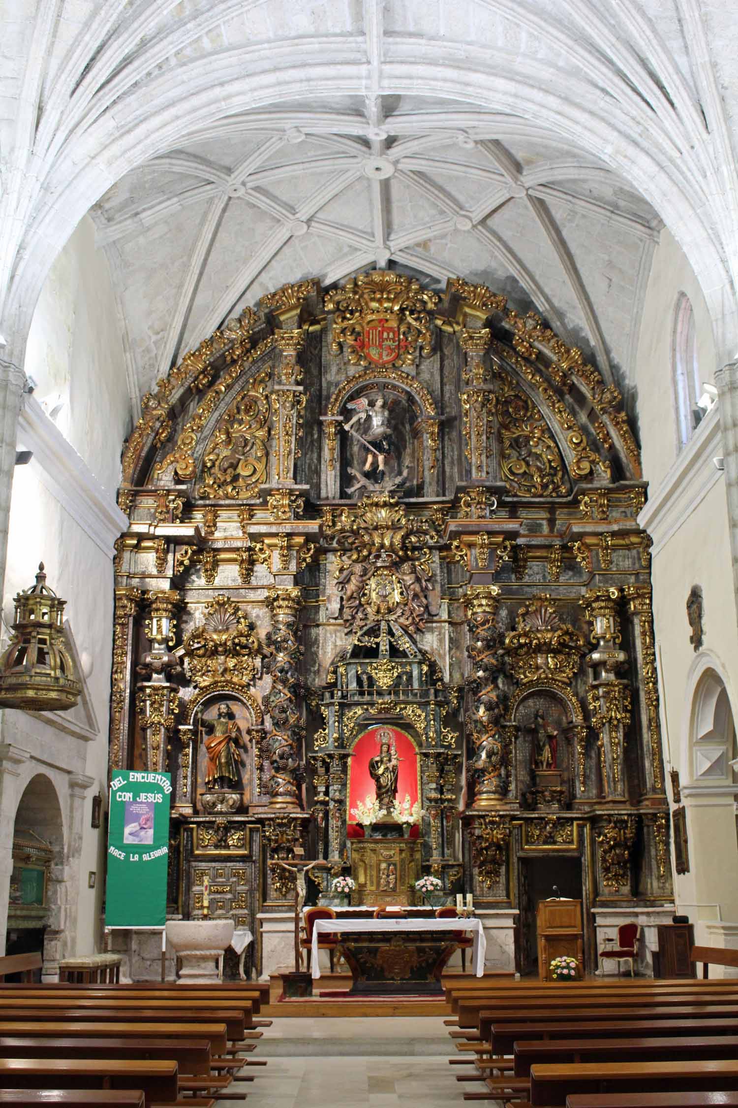 Cuéllar, église Saint-Michel, autel