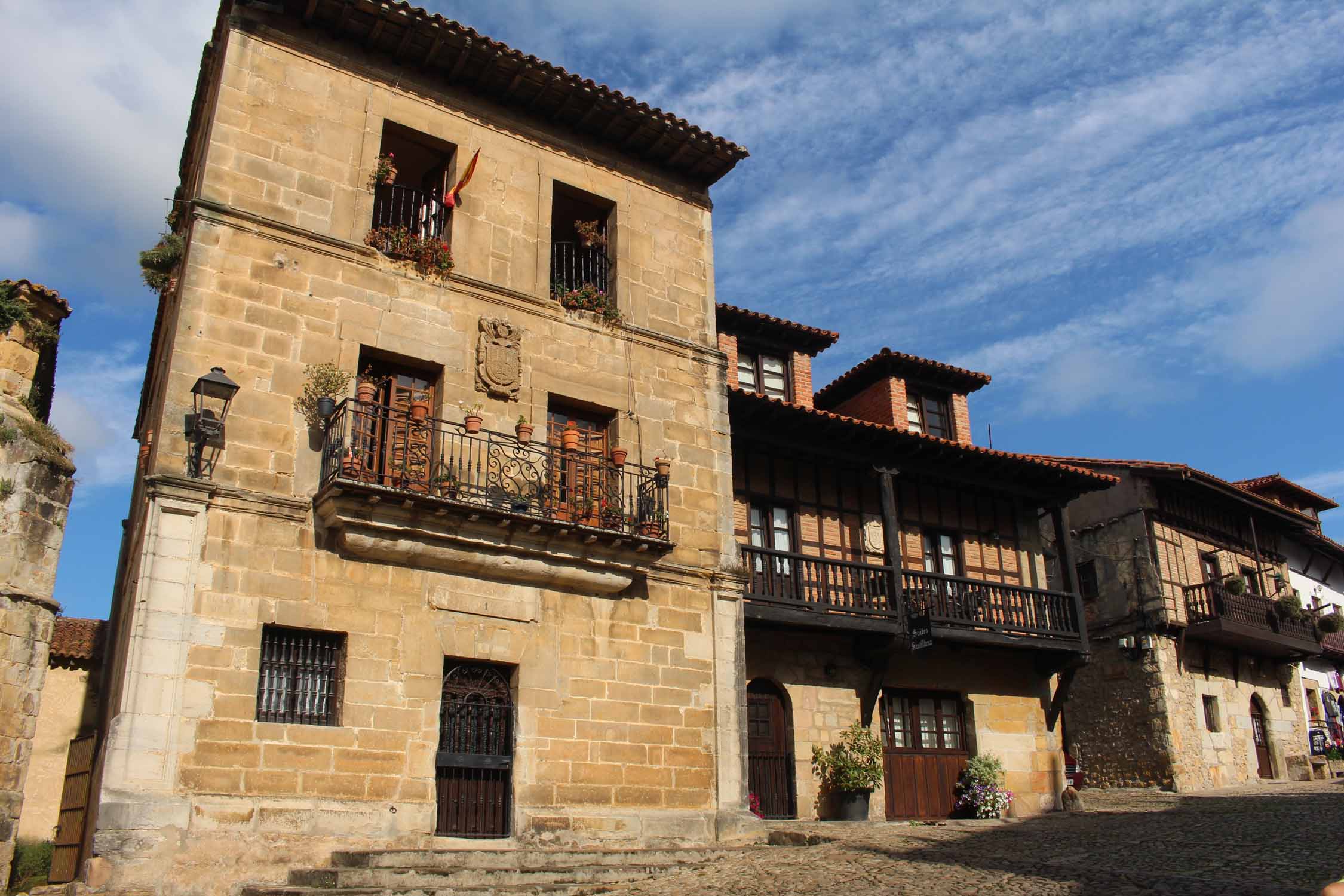 Santillana del Mar, Cantabrie, joli village