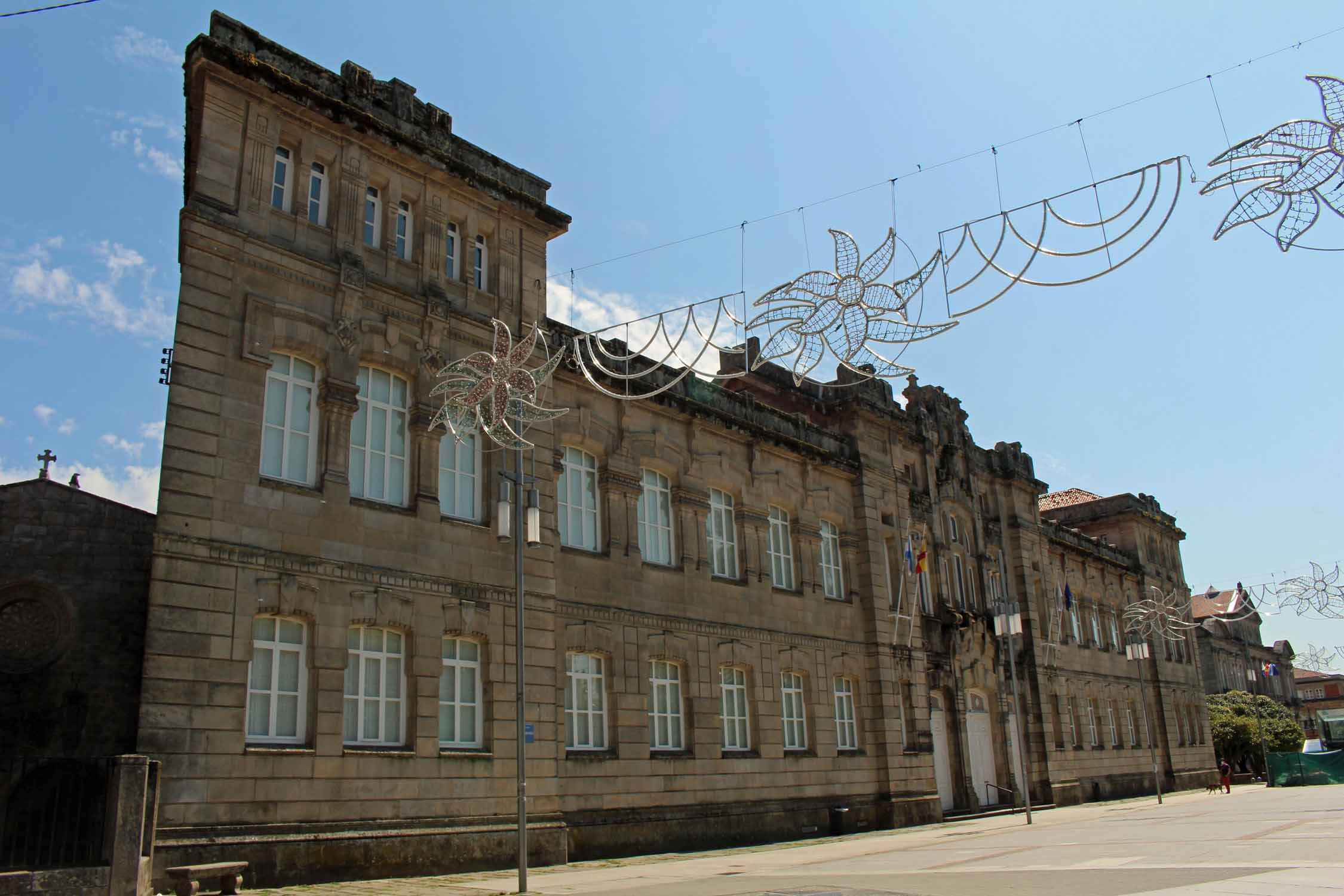 Pontevedra, bâtiment, avenue de Montero Rios