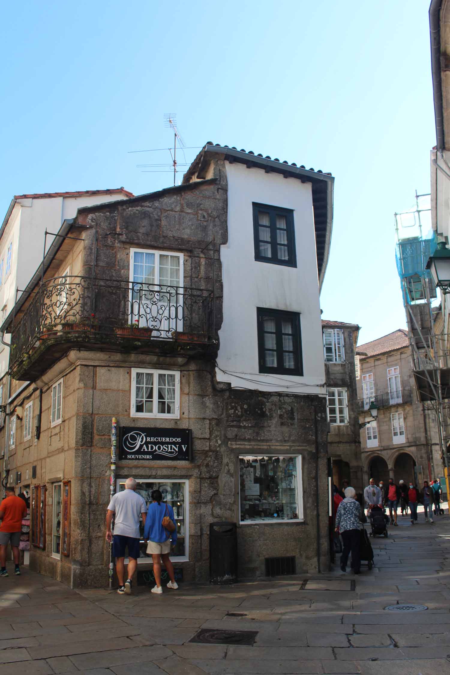 Saint-Jacques-de-Compostelle, maisons typiques