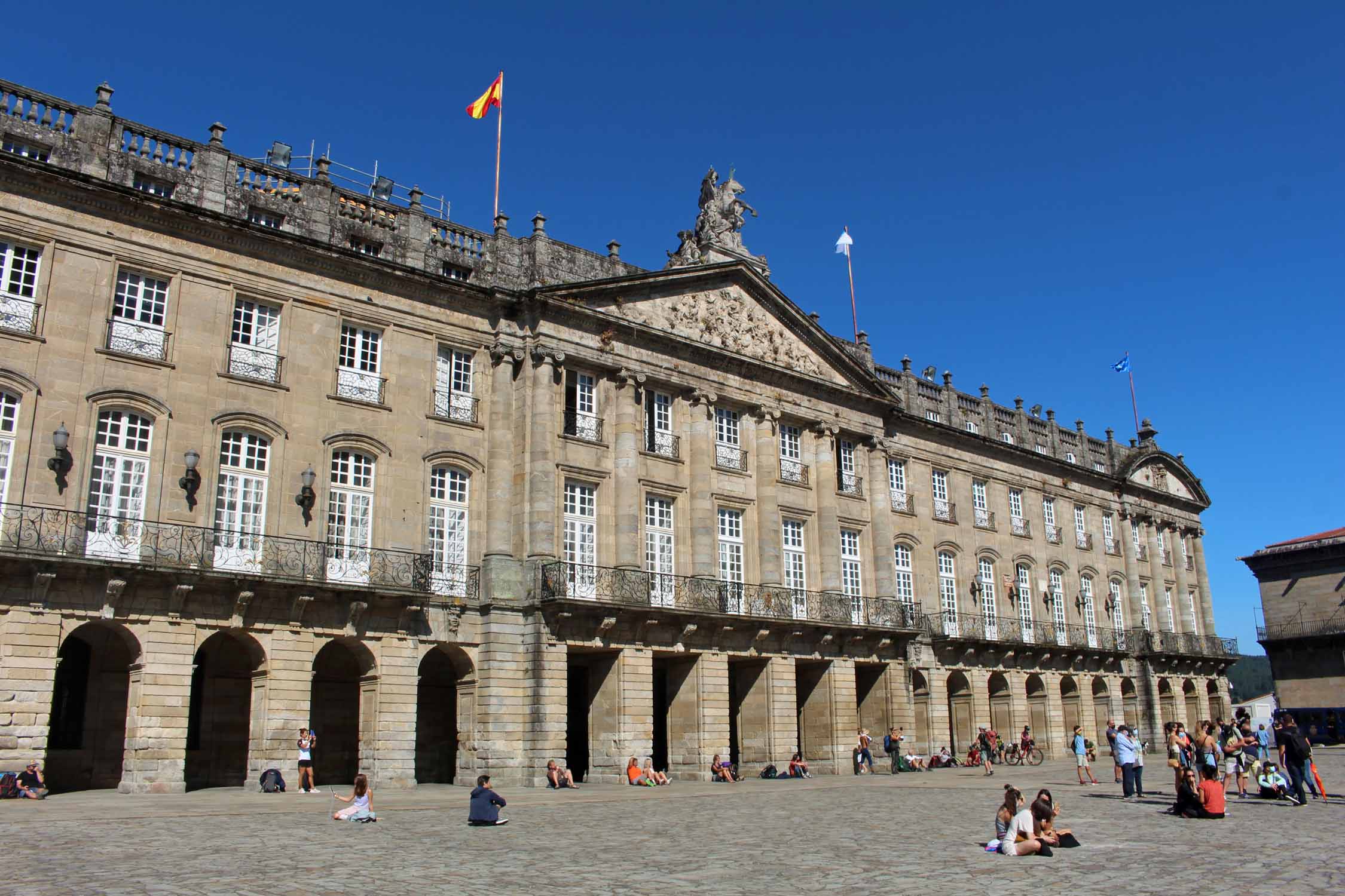 Saint-Jacques-de-Compostelle, hôtel de ville, Pazo de Raxoi