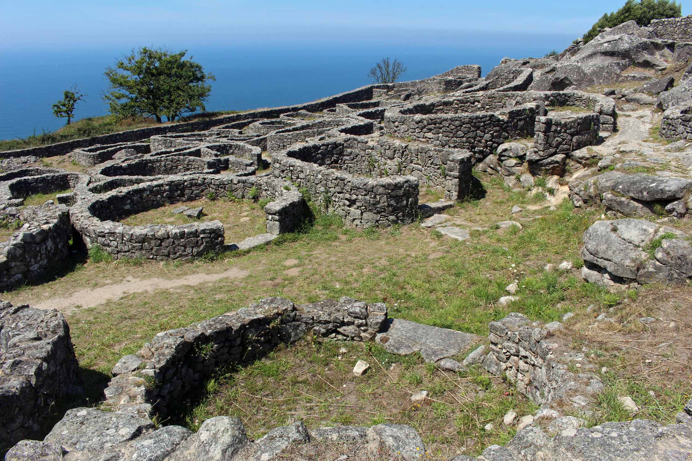 Ancien village, castro de Santa Trega