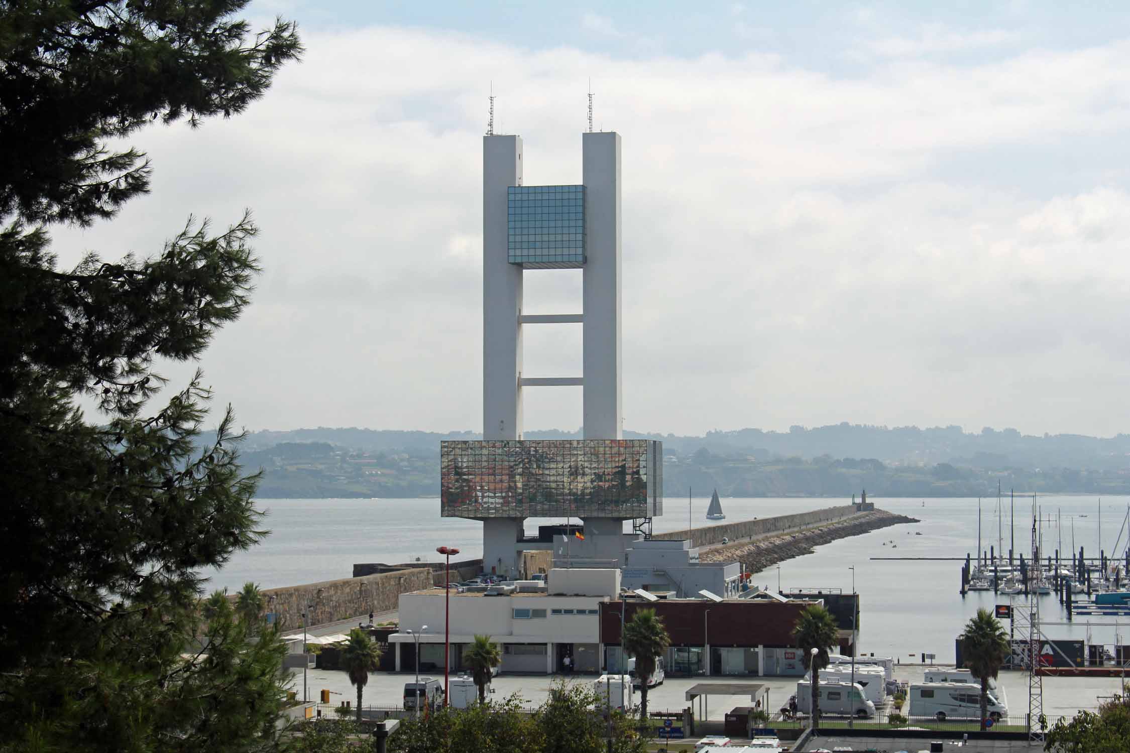 La Corogne, tour de contrôle maritime