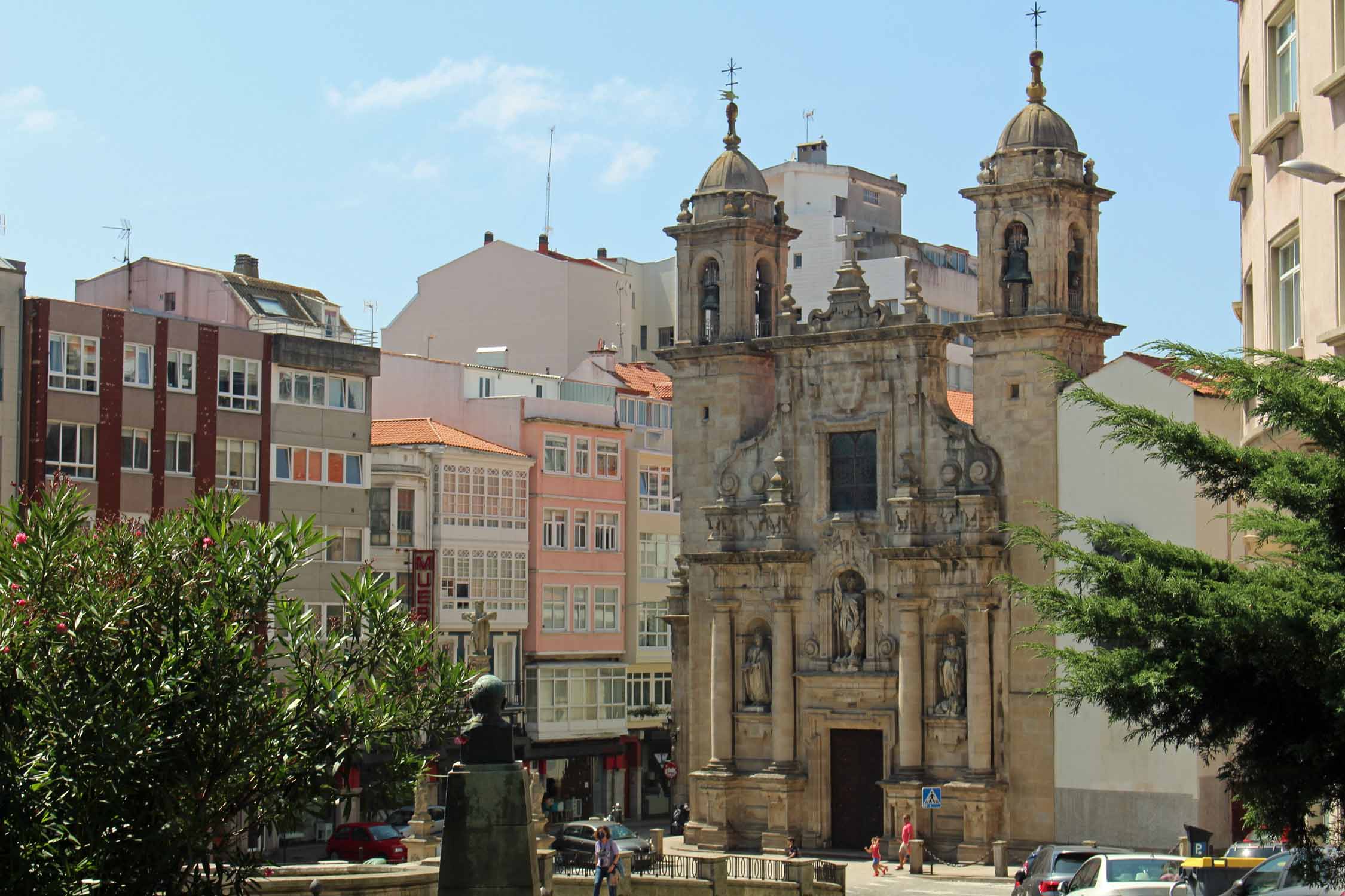 La Corogne, église San Jorge
