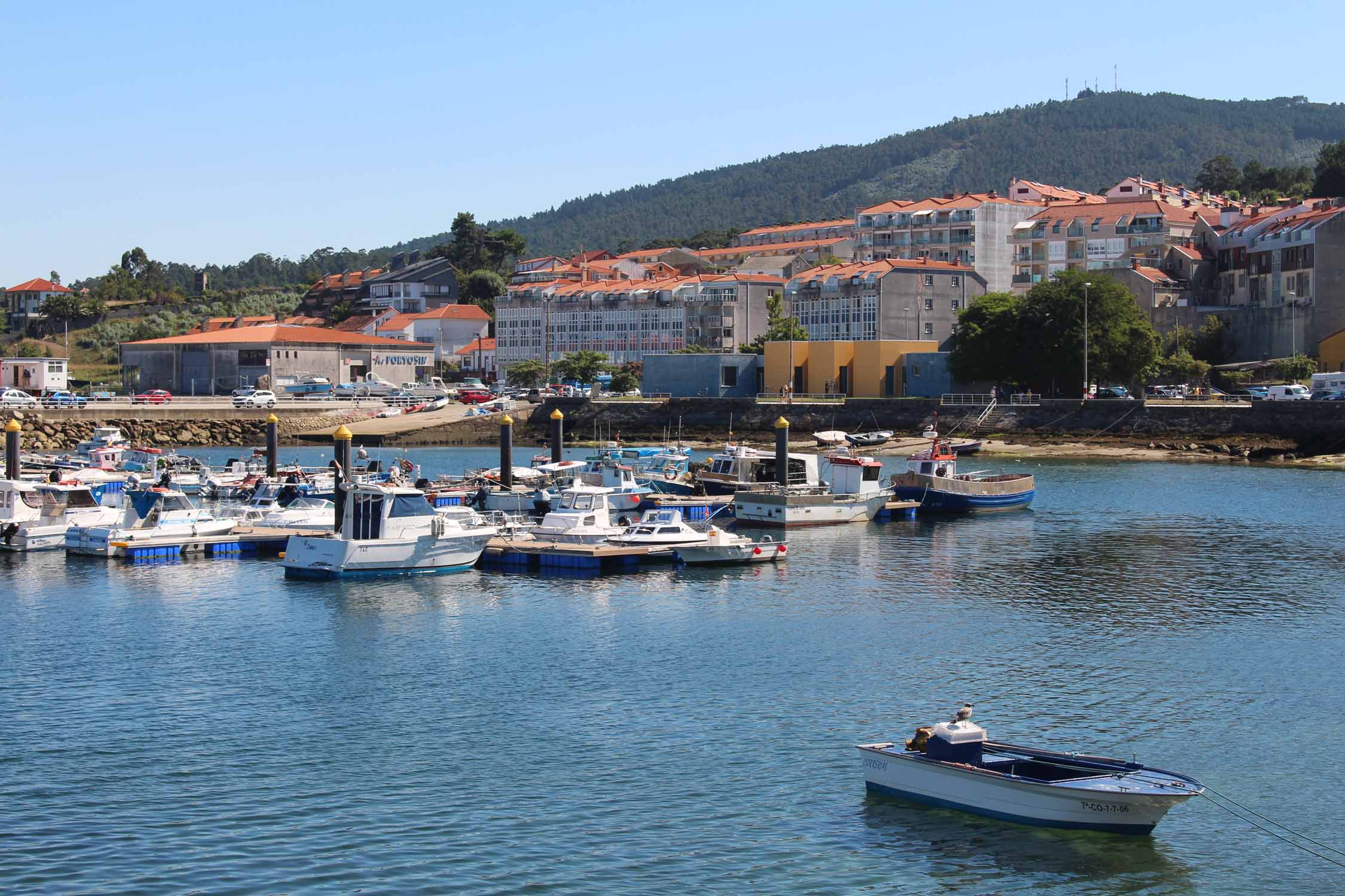 Galice, Portosín port