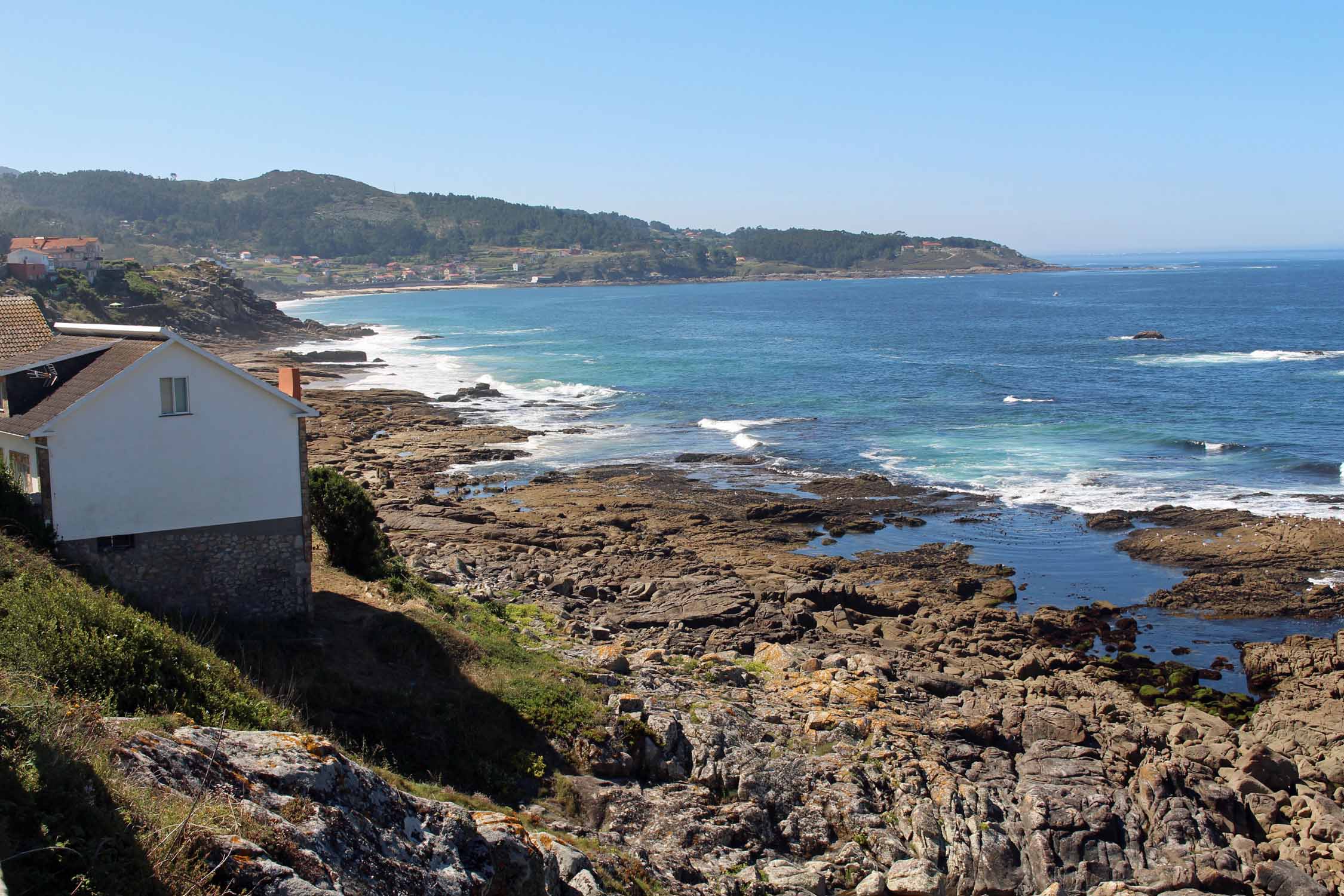 Galice, Porto do Son, bord de mer