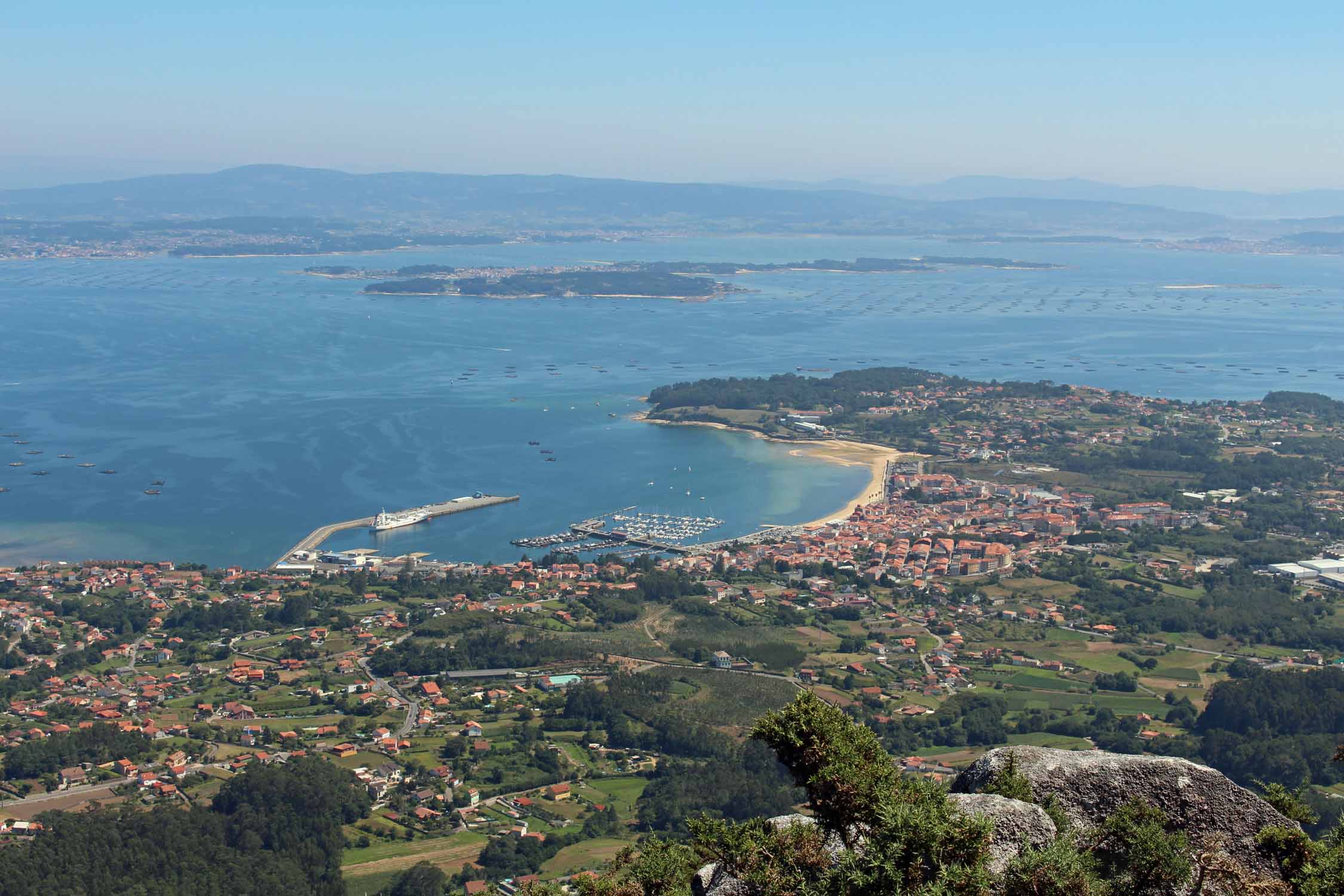 Galice, ria de Arousa, paysage