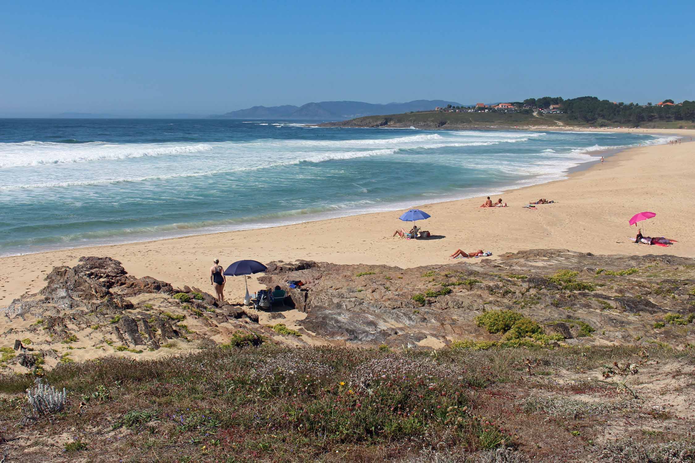 Galice, plage de Furnas