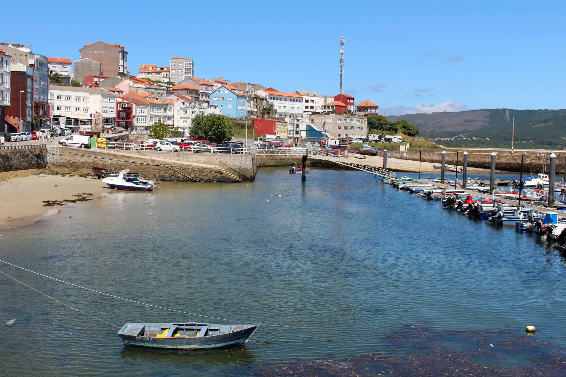 Galice, Côte de la Mort, Fisterra, port