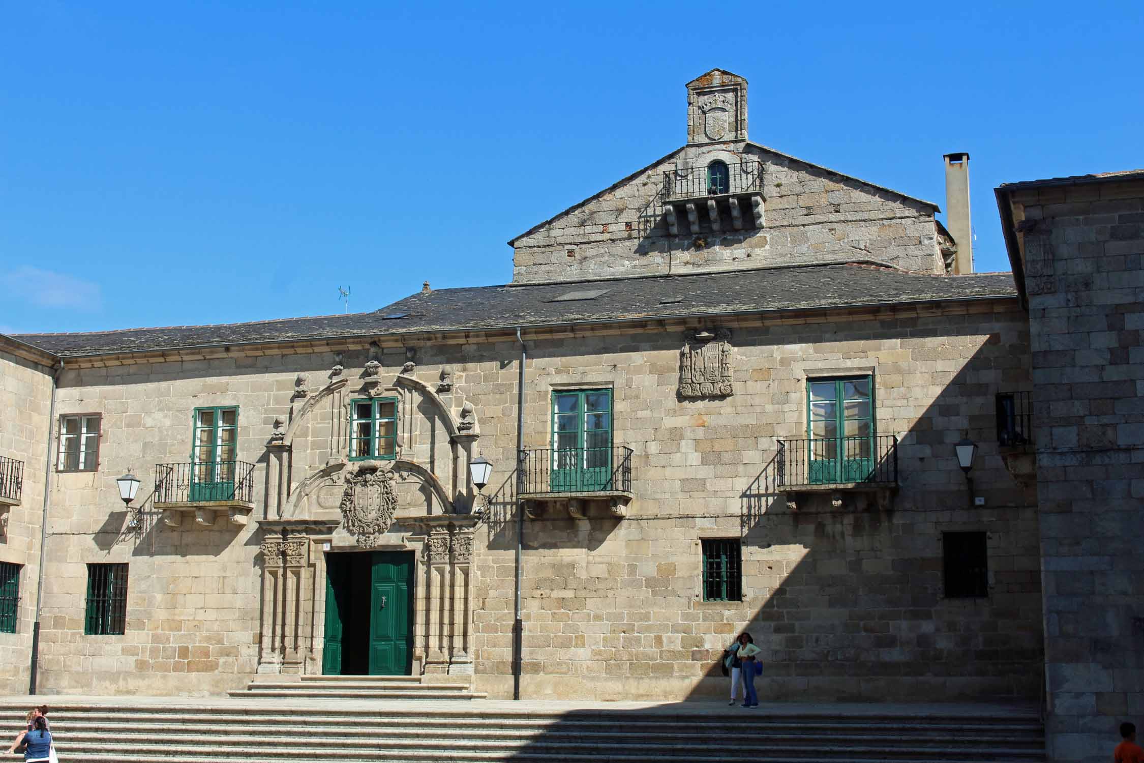 Lugo, place Santa Maria