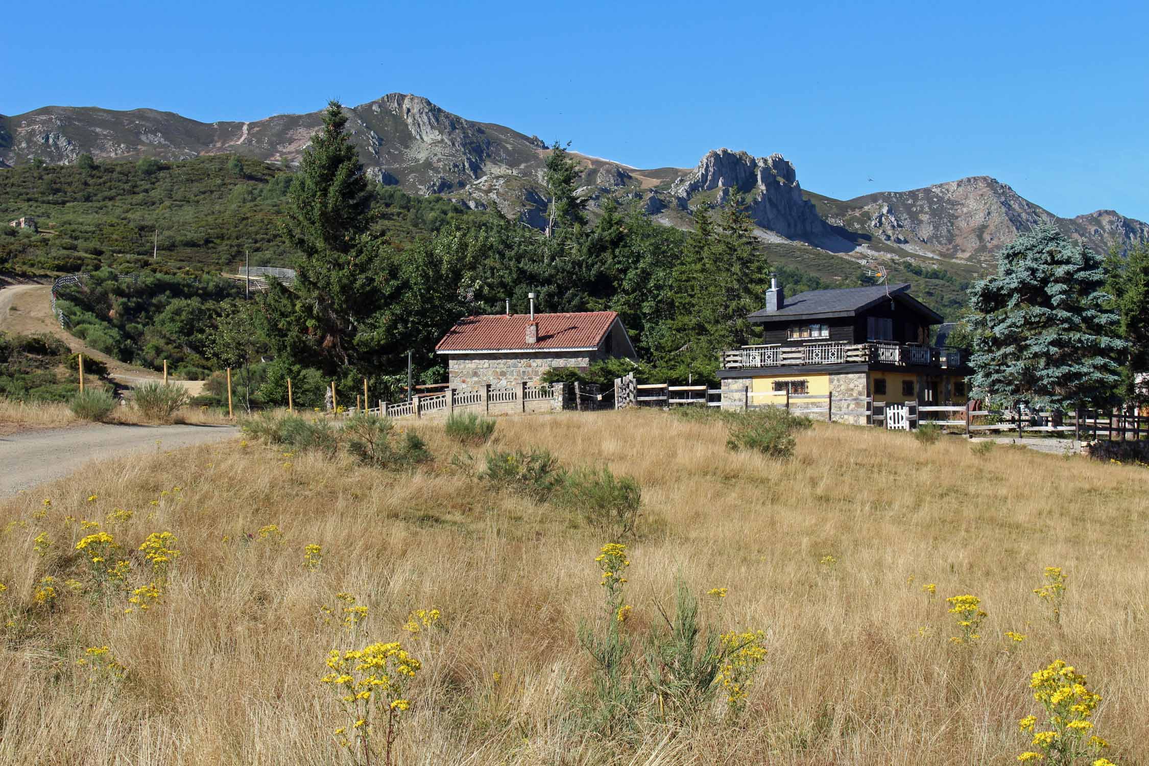 Col de San Isidro, la Raya, Asturies