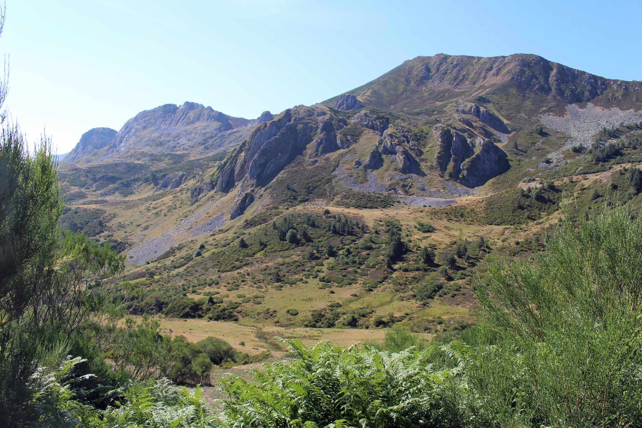 Col de las Señales, monts Cantabriques, montagnes