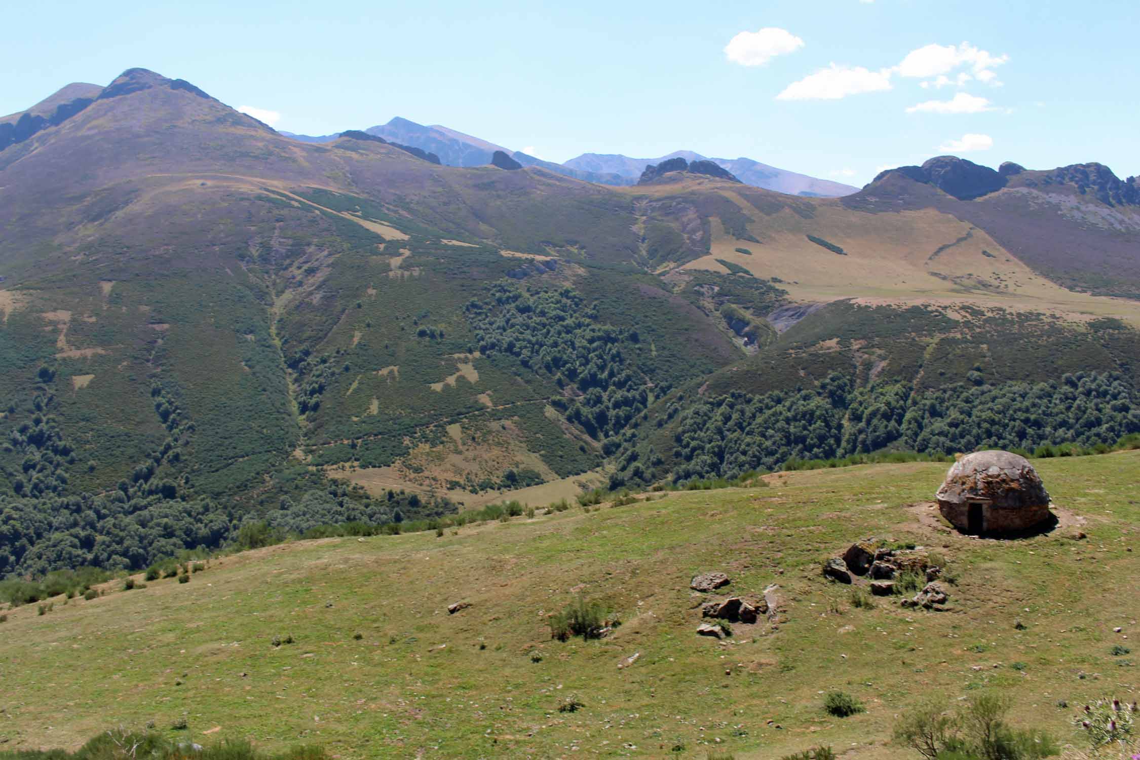 Col de San Glorio, paysage