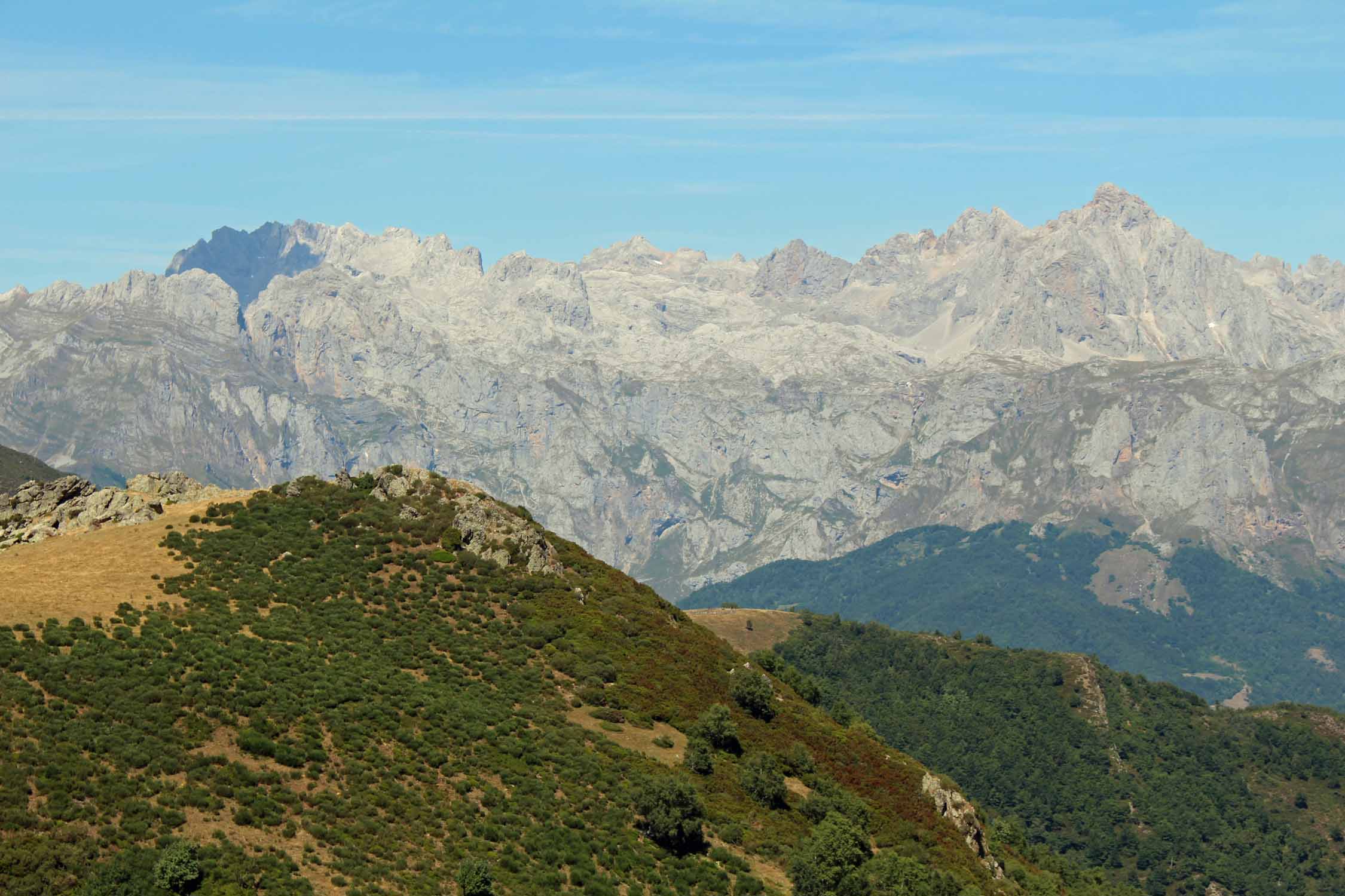 Col de San Glorio, Picos de Europa, paysage