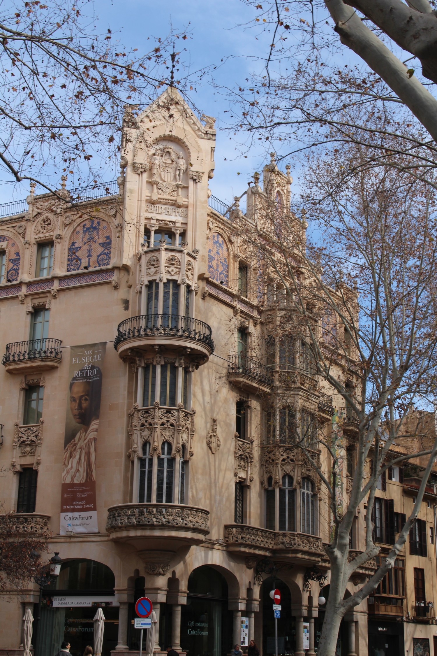 Palma de Majorque, édifice Gran hotel