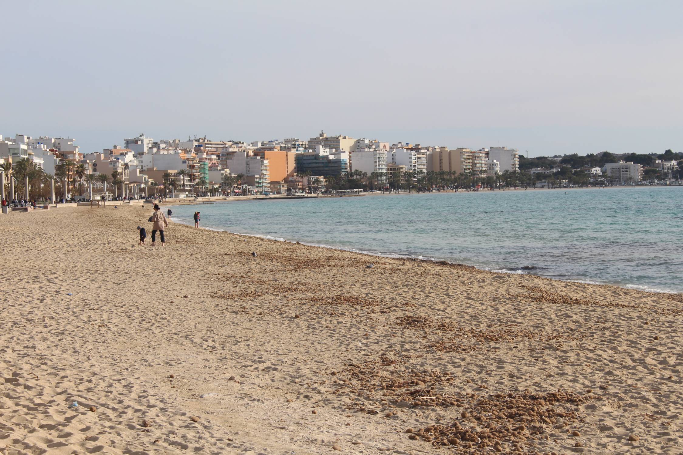 Majorque, El Arenal, plage