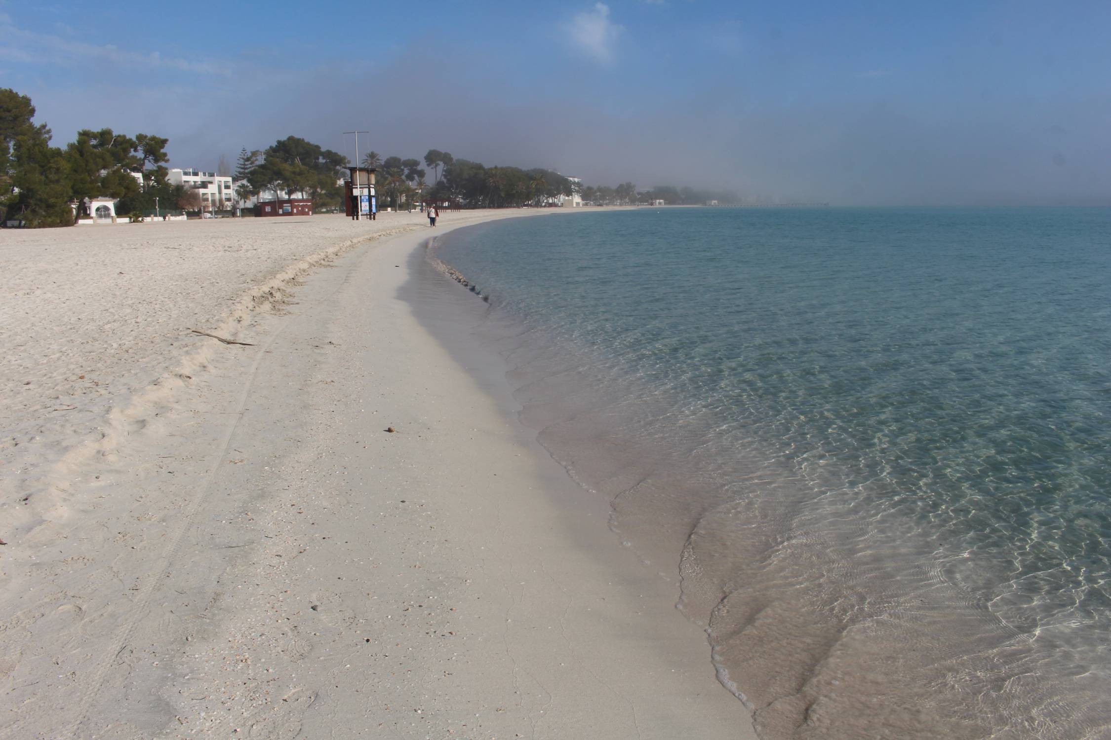 Majorque, port d'Alcúdia, plage