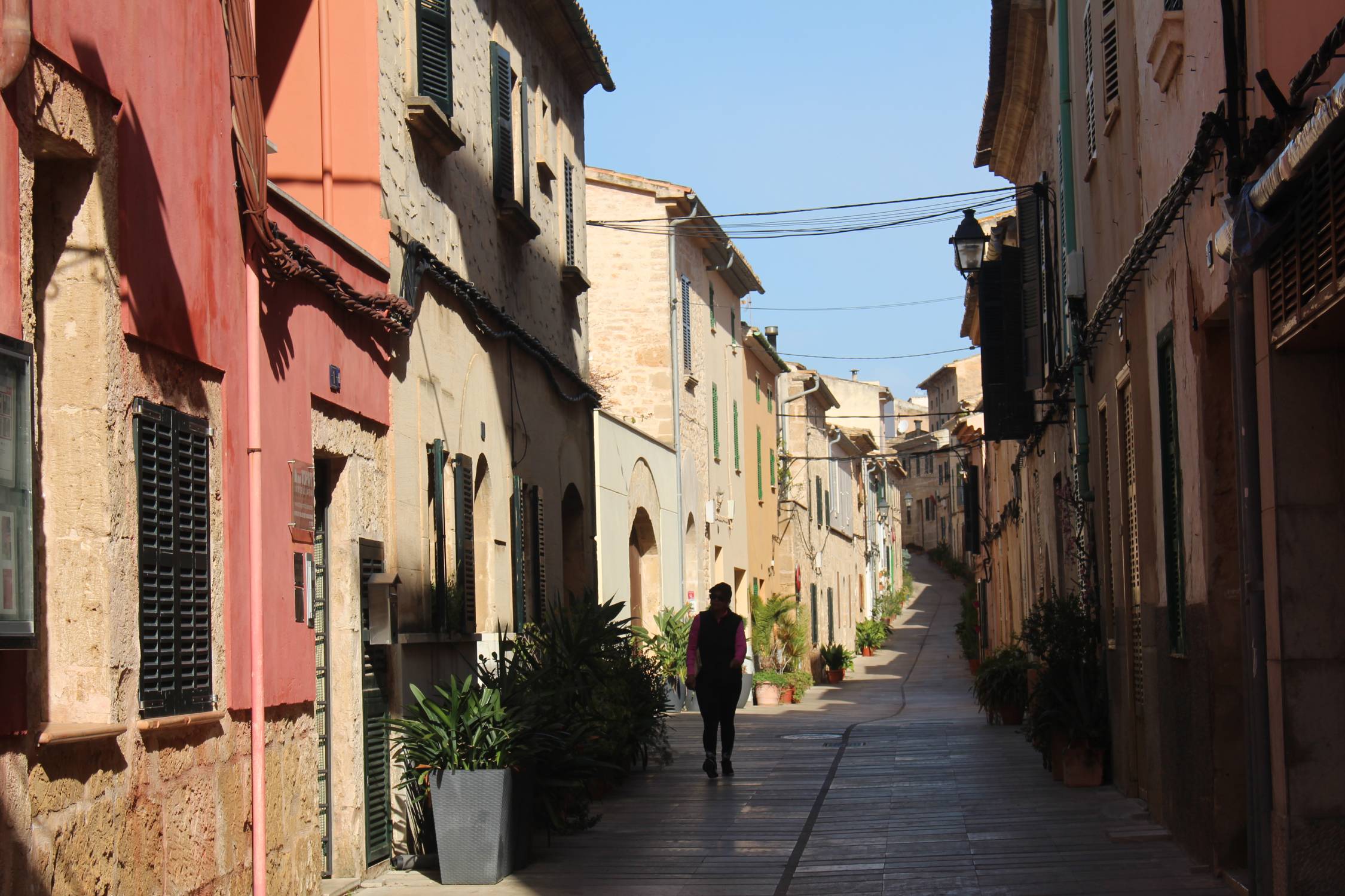 Majorque, Alcúdia, rue typique