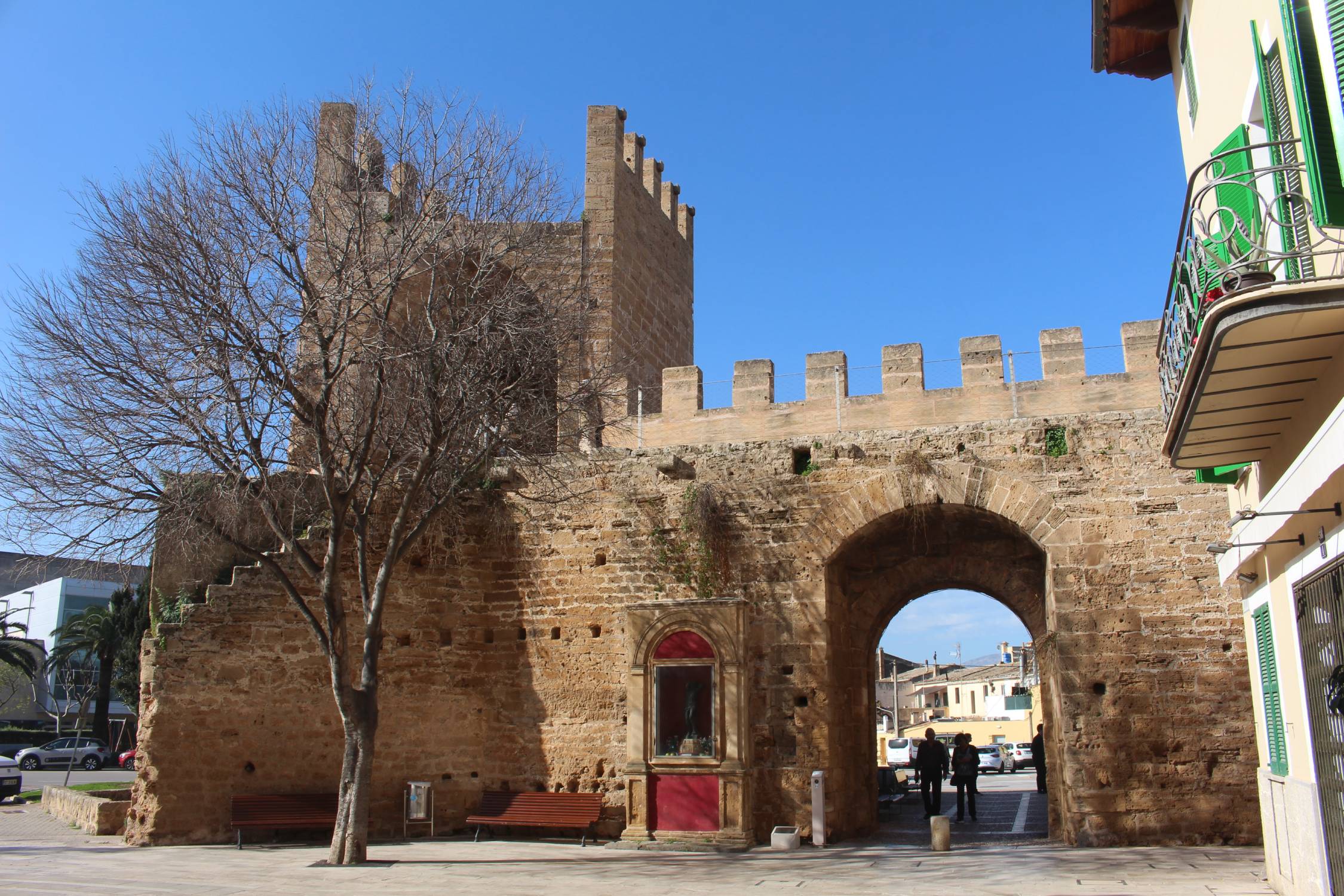 Majorque, Alcúdia, porte de Mallorca