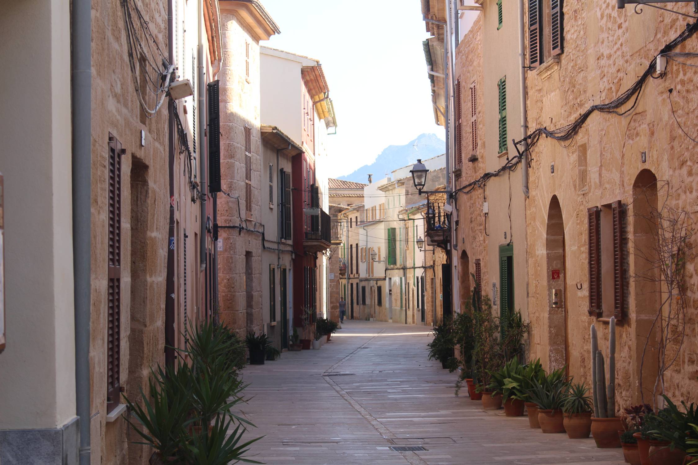 Majorque, Alcúdia, ruelle typique