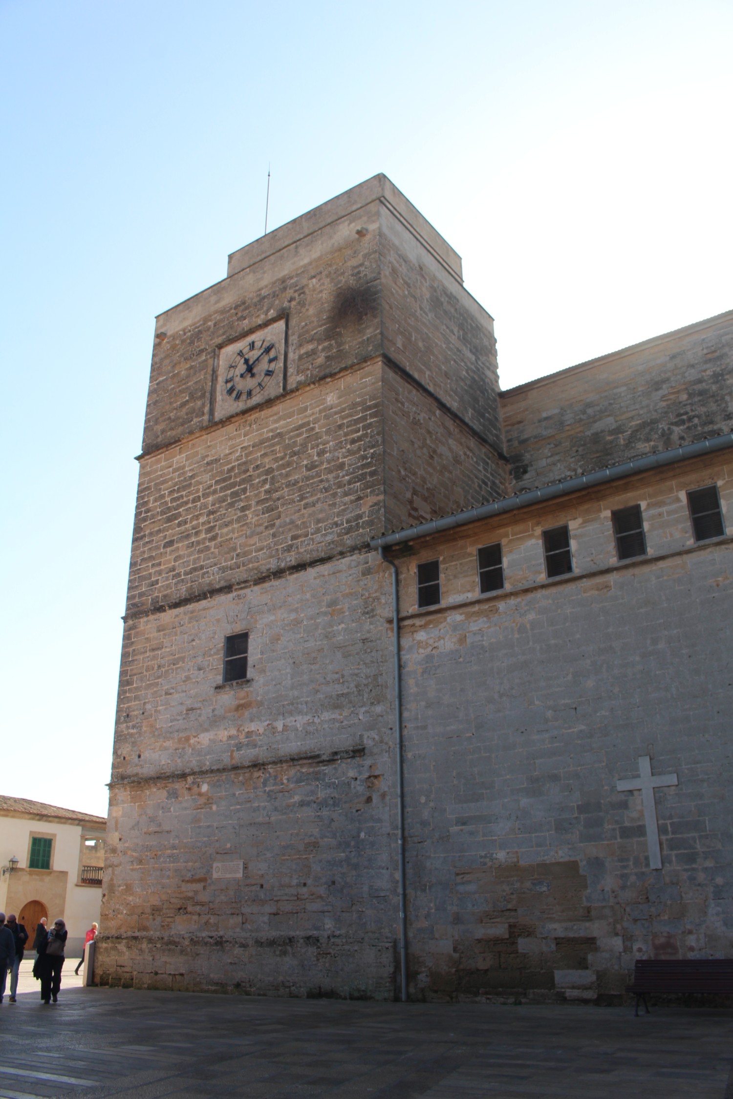Majorque, Alcúdia, église Sant Jaume, tour