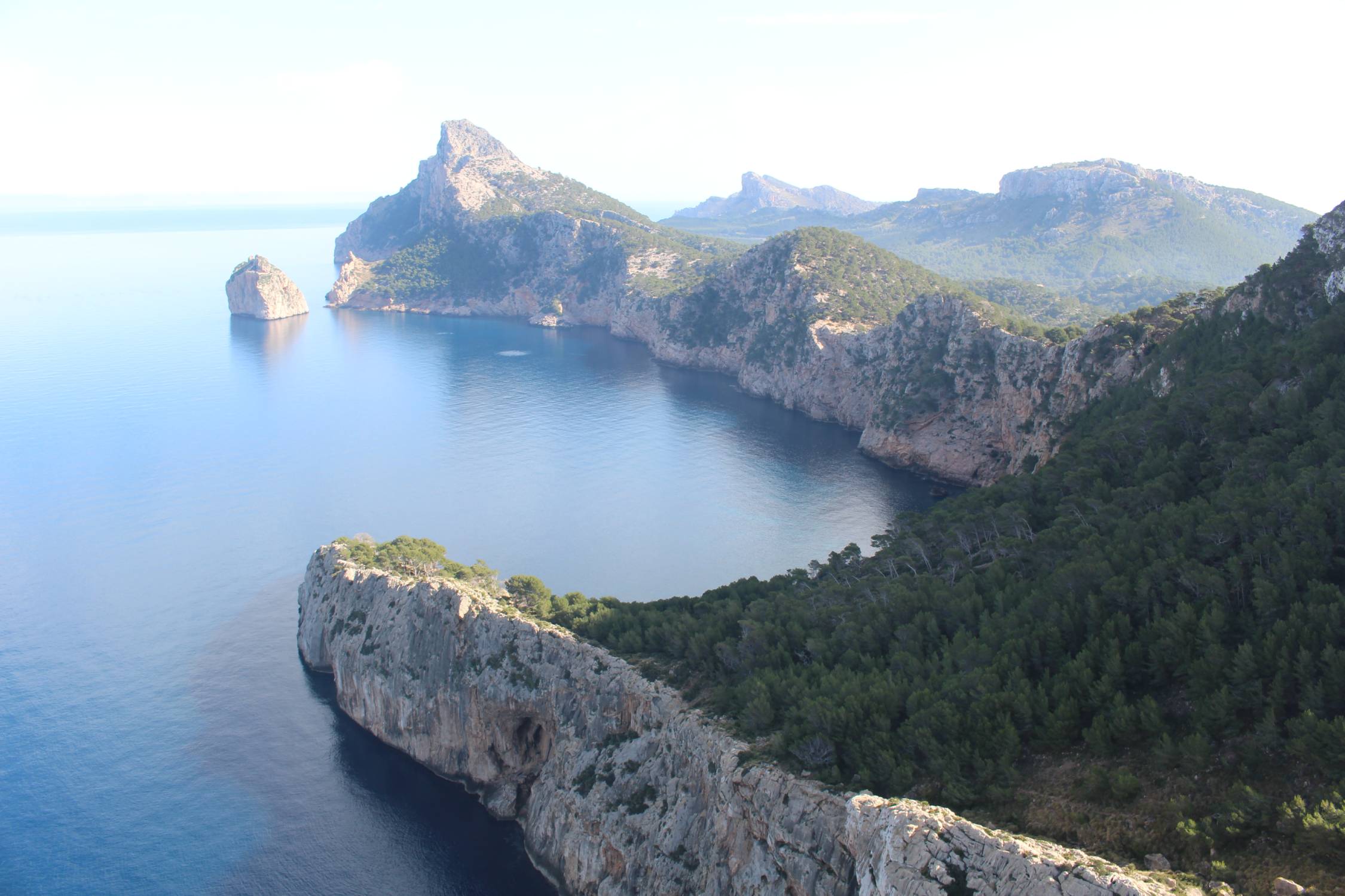 Majorque, El Colomer, mirador