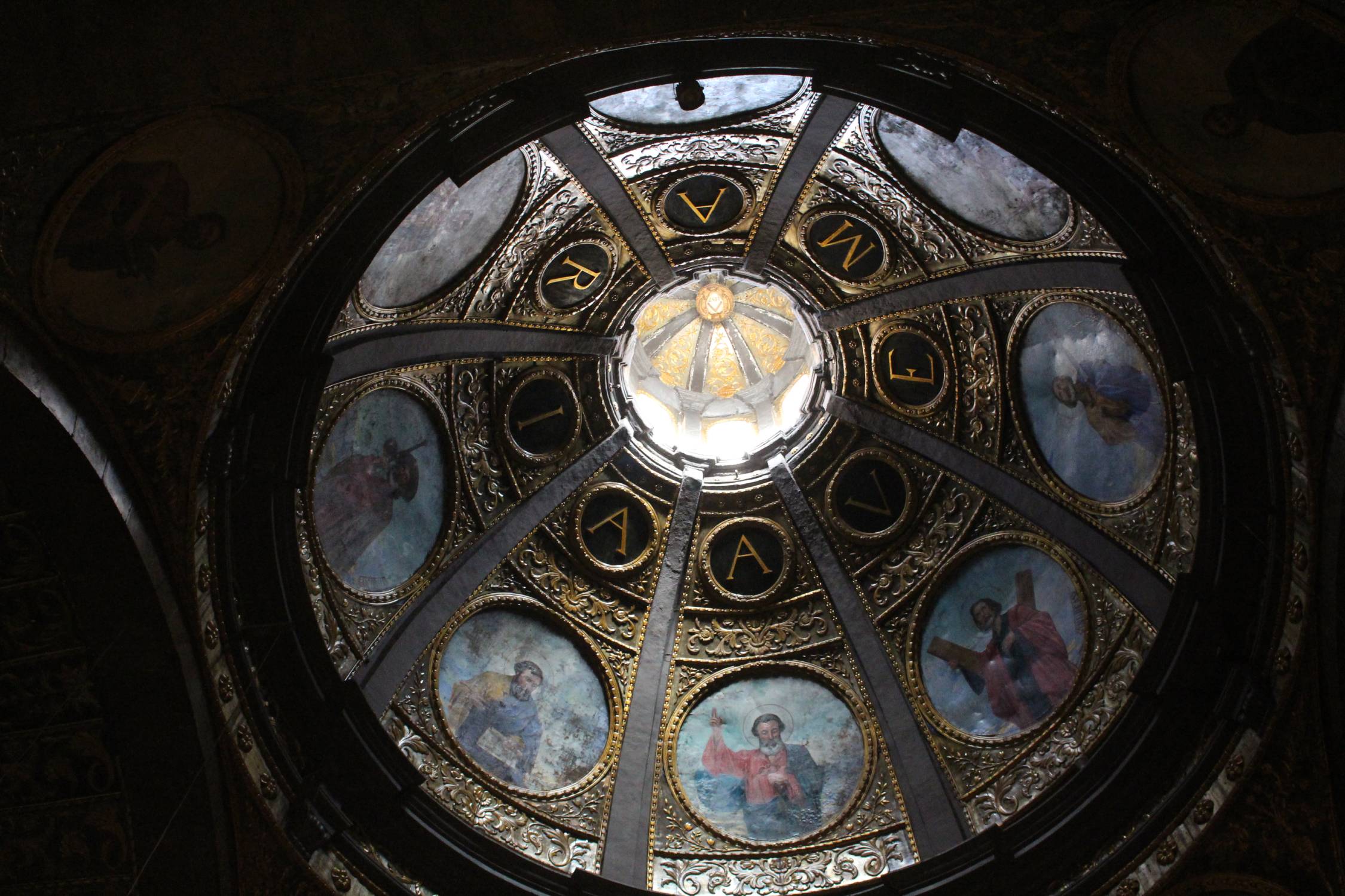 Majorque, Lluc, monastère, coupole