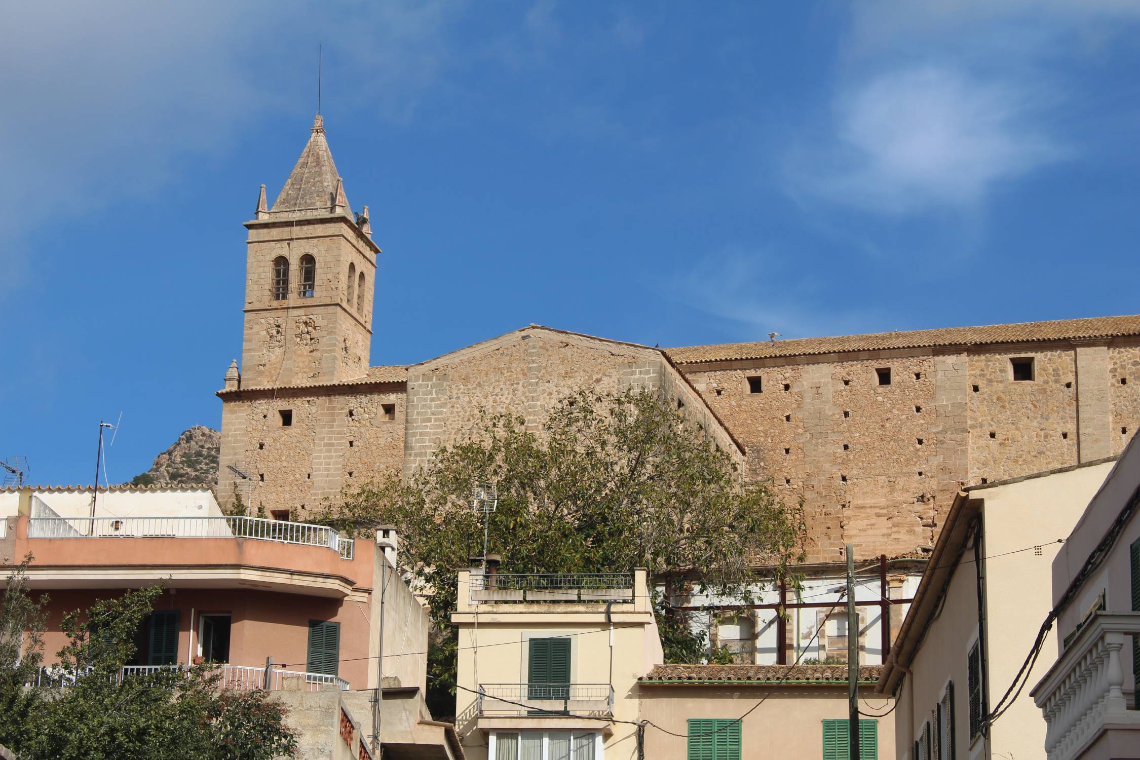 Majorque, Andratx, église Santa Maria