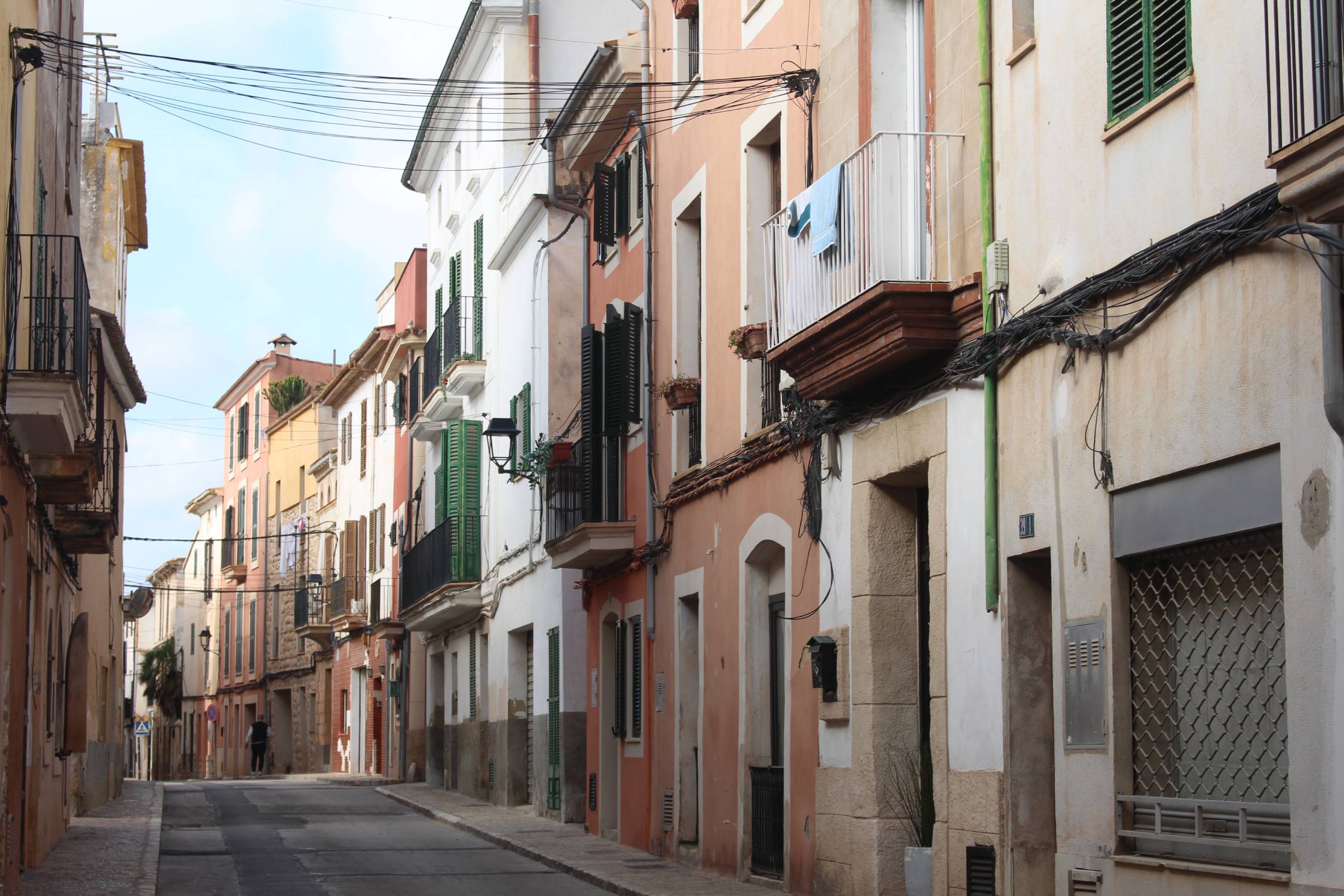 Majorque, Andratx, ruelle typique