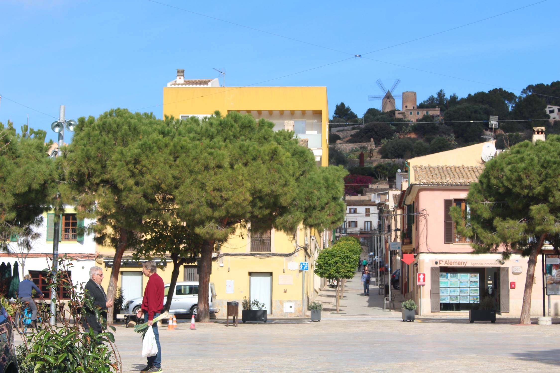 Majorque, Andratx, plaça España