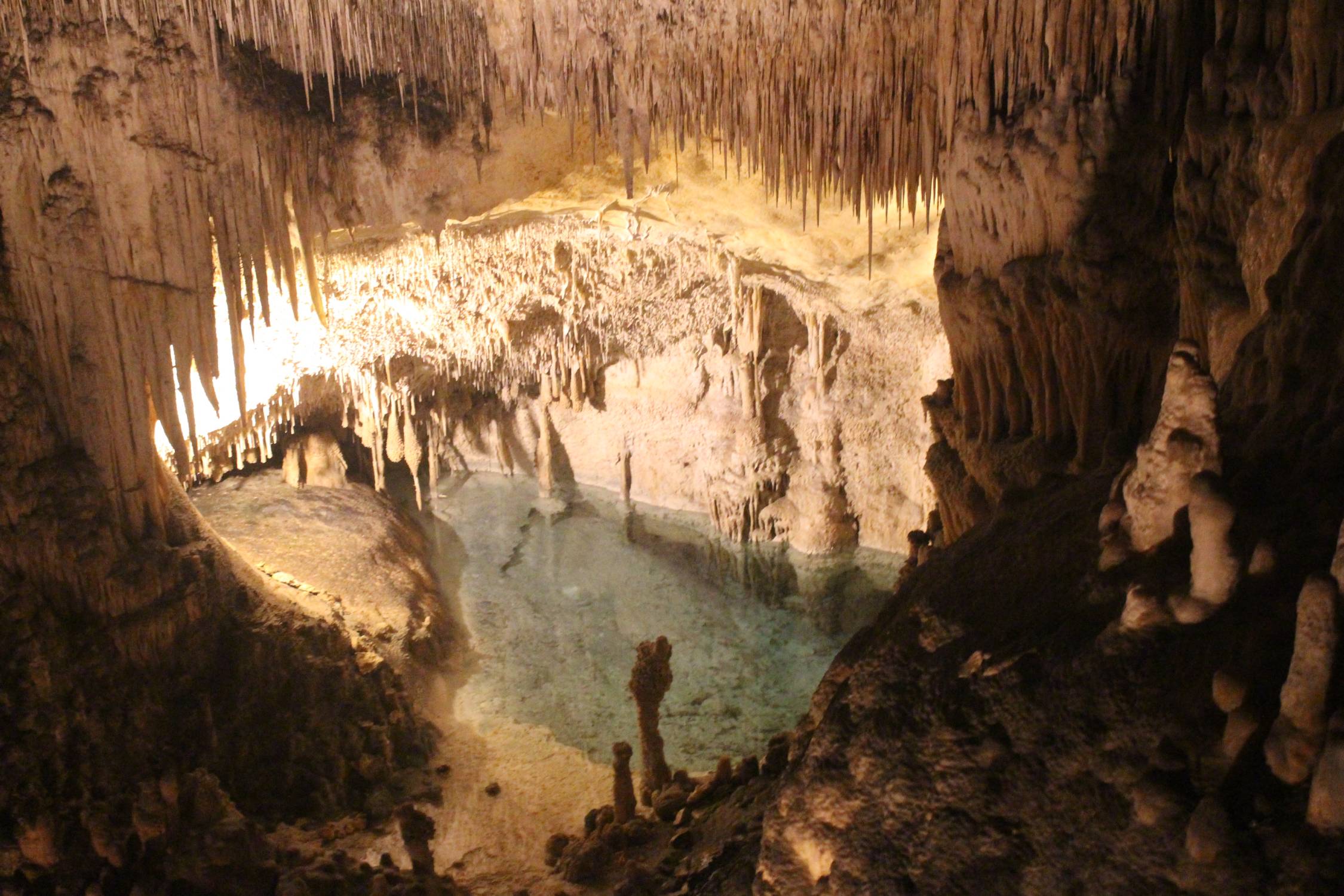 Majorque, Grottes du Drach, lac