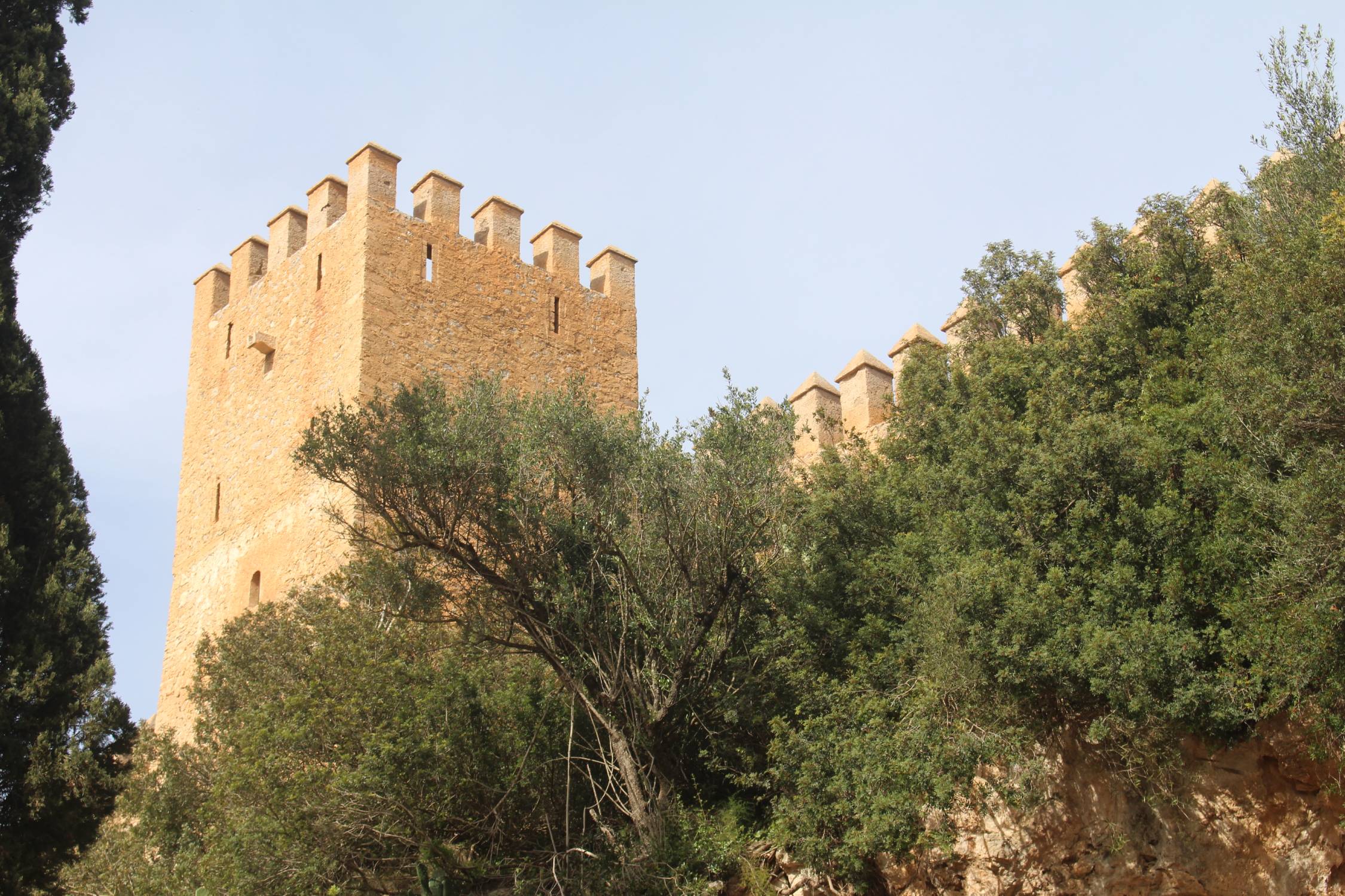 Majorque, Artà, tour des remparts